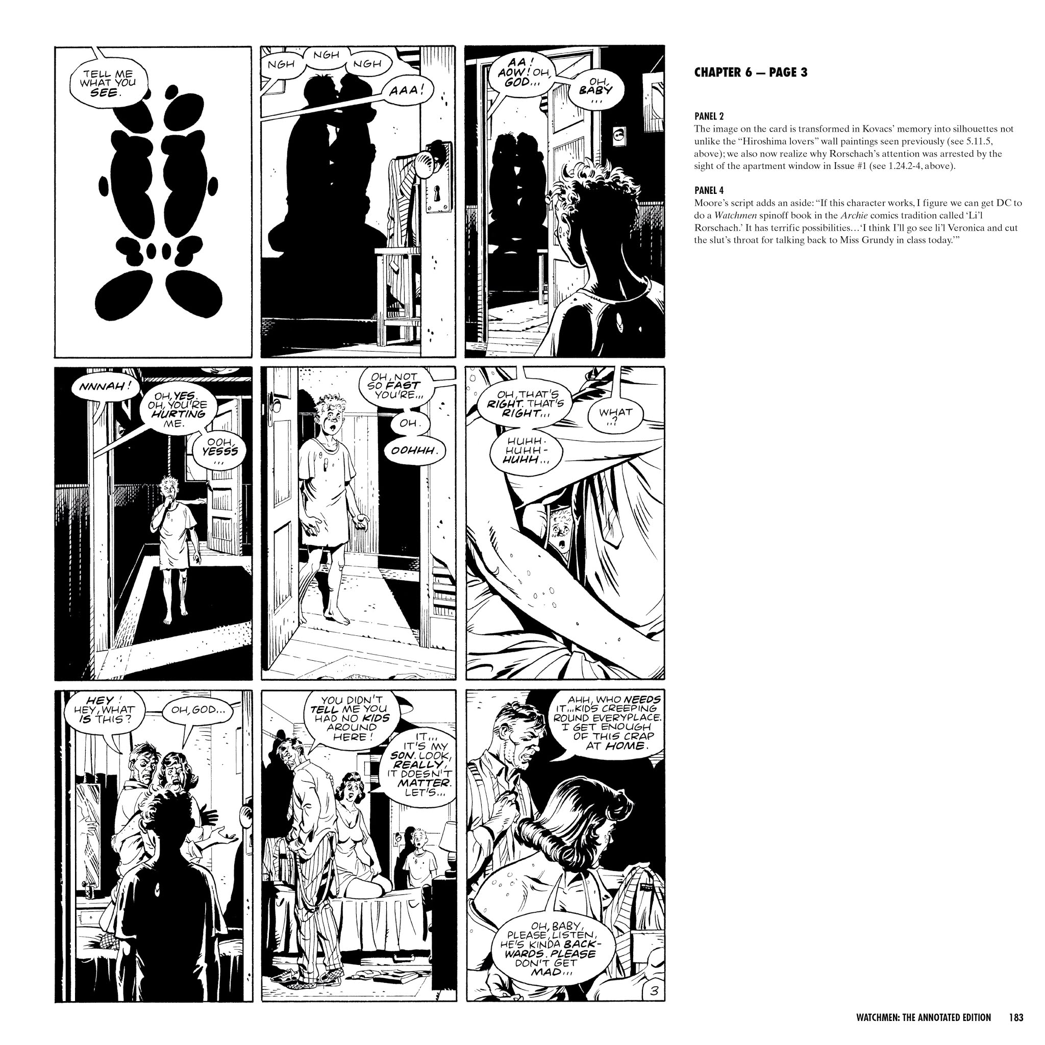 Read online Watchmen: The Annotated Edition comic -  Issue # TPB - 183
