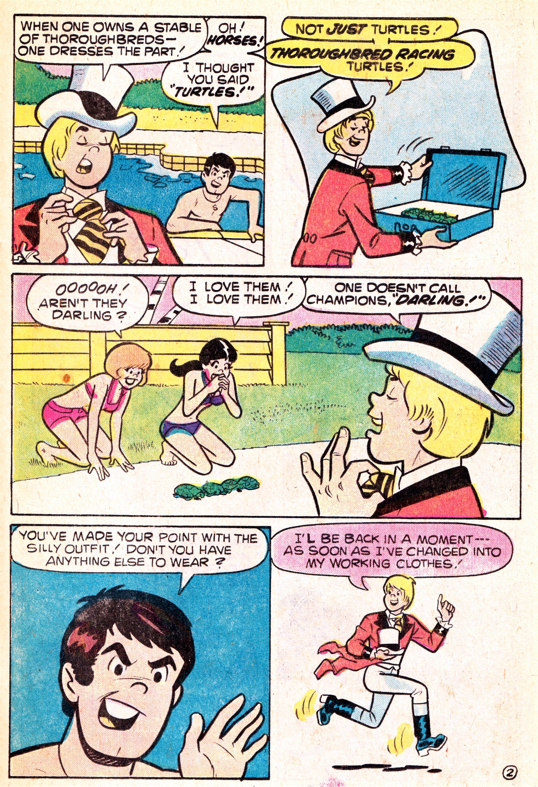 Read online Archie's TV Laugh-Out comic -  Issue #52 - 21