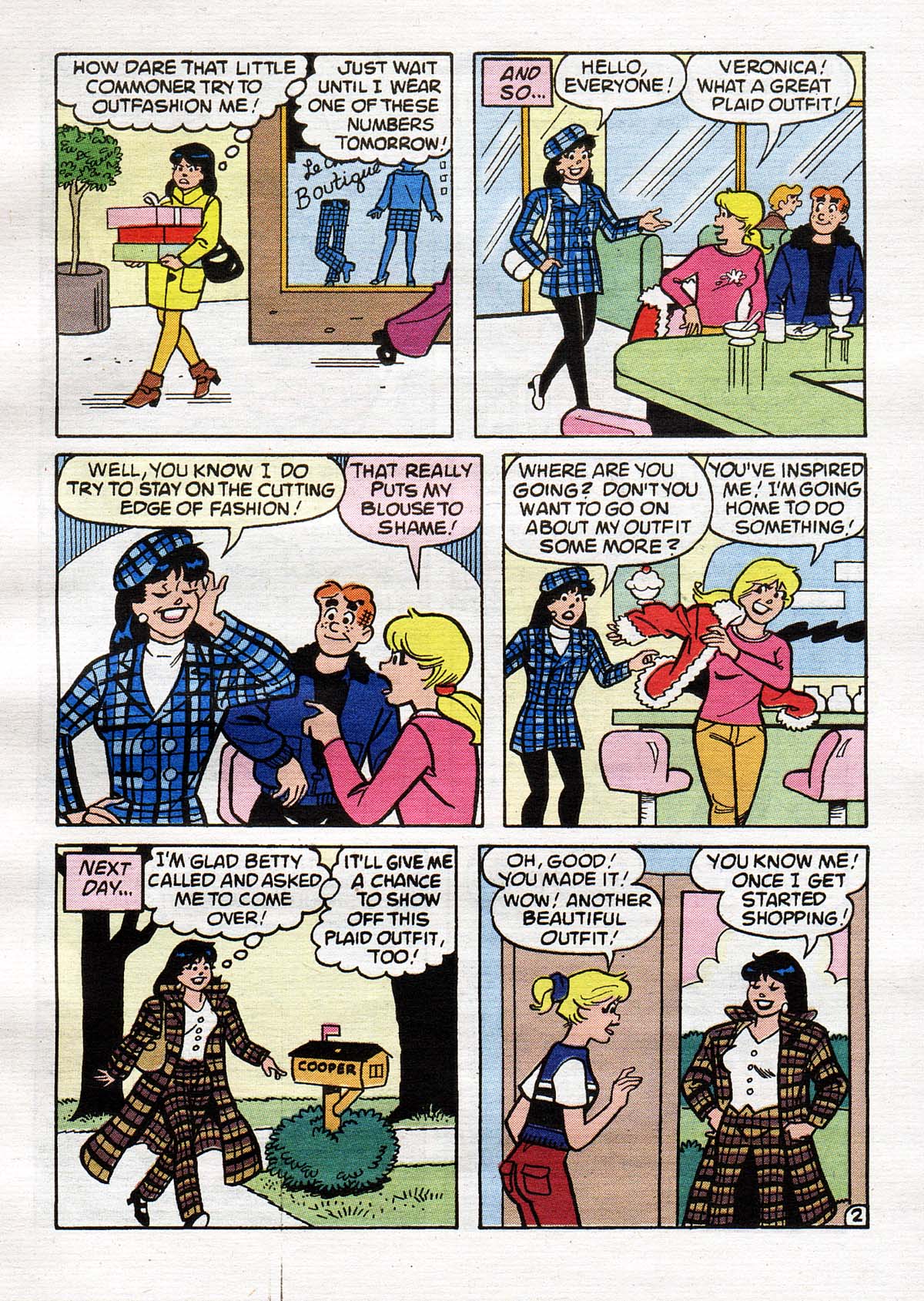 Read online Betty and Veronica Digest Magazine comic -  Issue #146 - 18