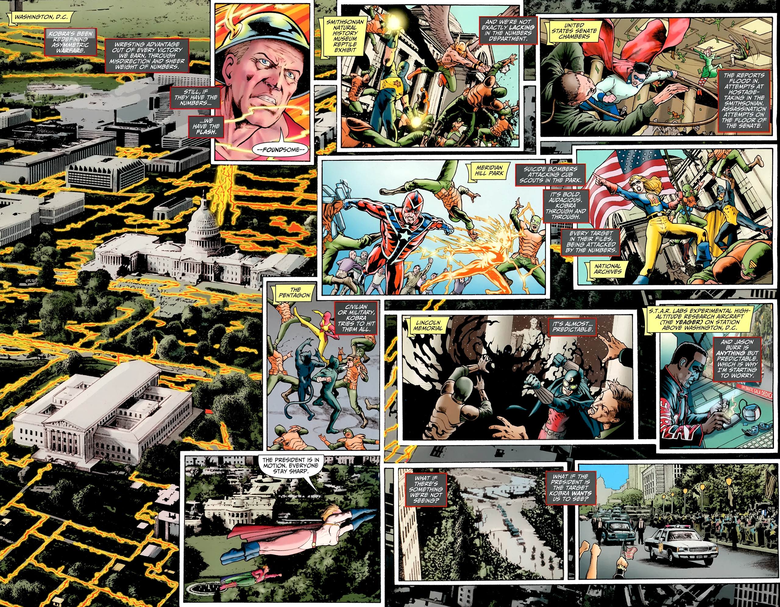 Read online JSA vs. Kobra comic -  Issue #6 - 10