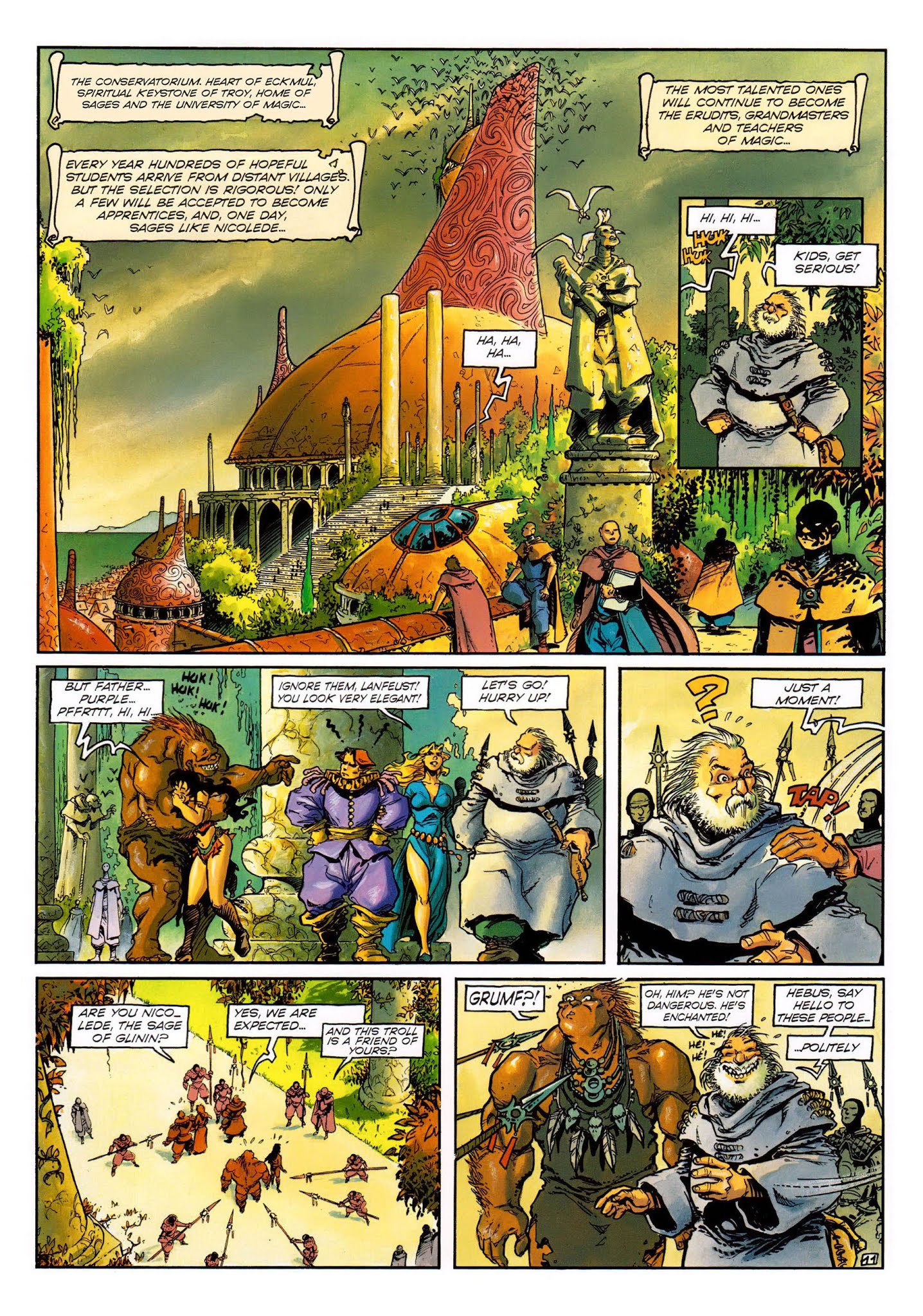 Read online Lanfeust of Troy comic -  Issue #2 - 14