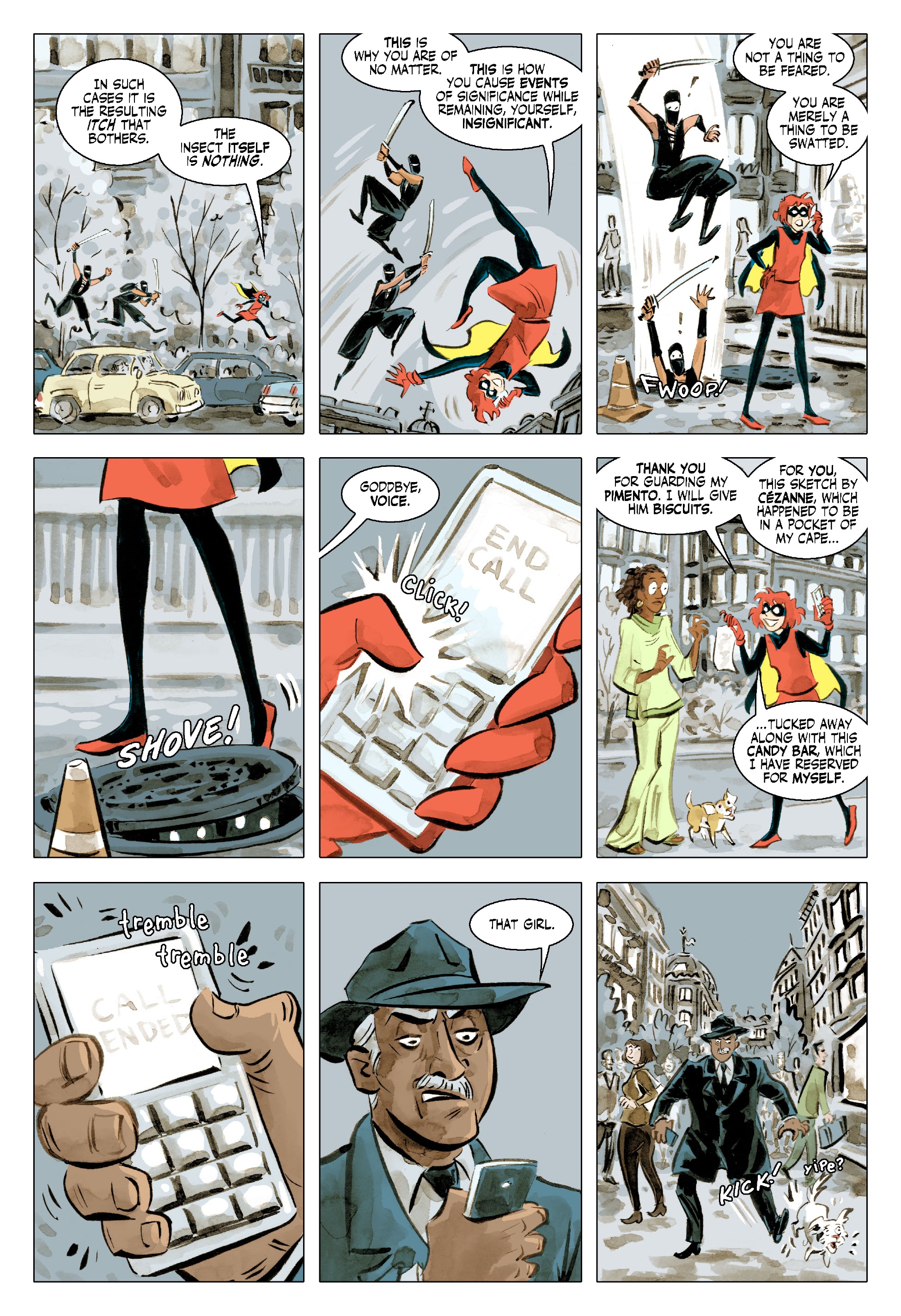 Read online Bandette (2012) comic -  Issue #21 - 19
