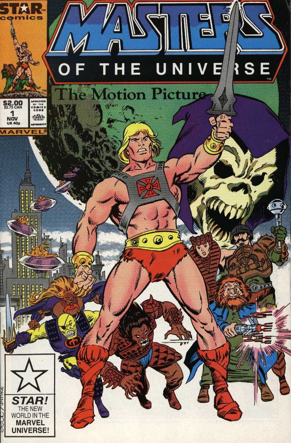 Read online Masters of the Universe The Motion Picture comic -  Issue # Full - 1