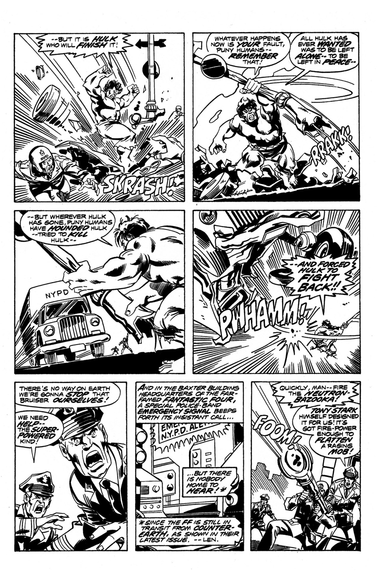 Read online Essential Hulk comic -  Issue # TPB 6 - 146