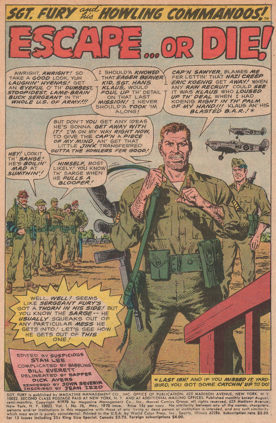 Read online Sgt. Fury comic -  Issue #78 - 3