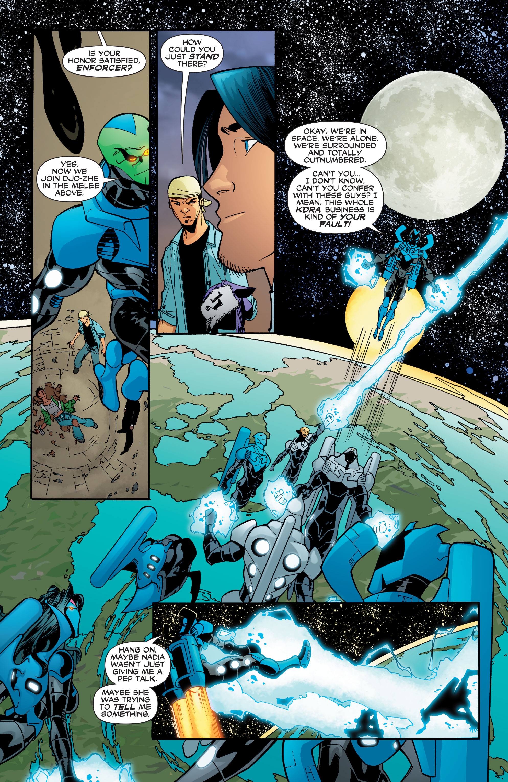 Read online Blue Beetle (2006) comic -  Issue #36 - 10