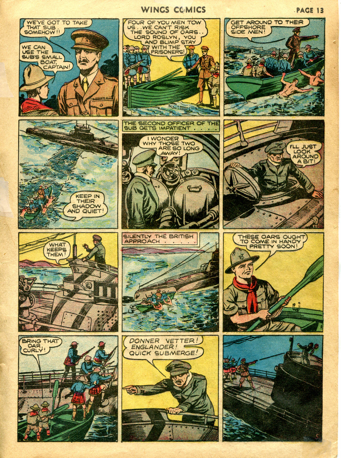 Read online Wings Comics comic -  Issue #5 - 15