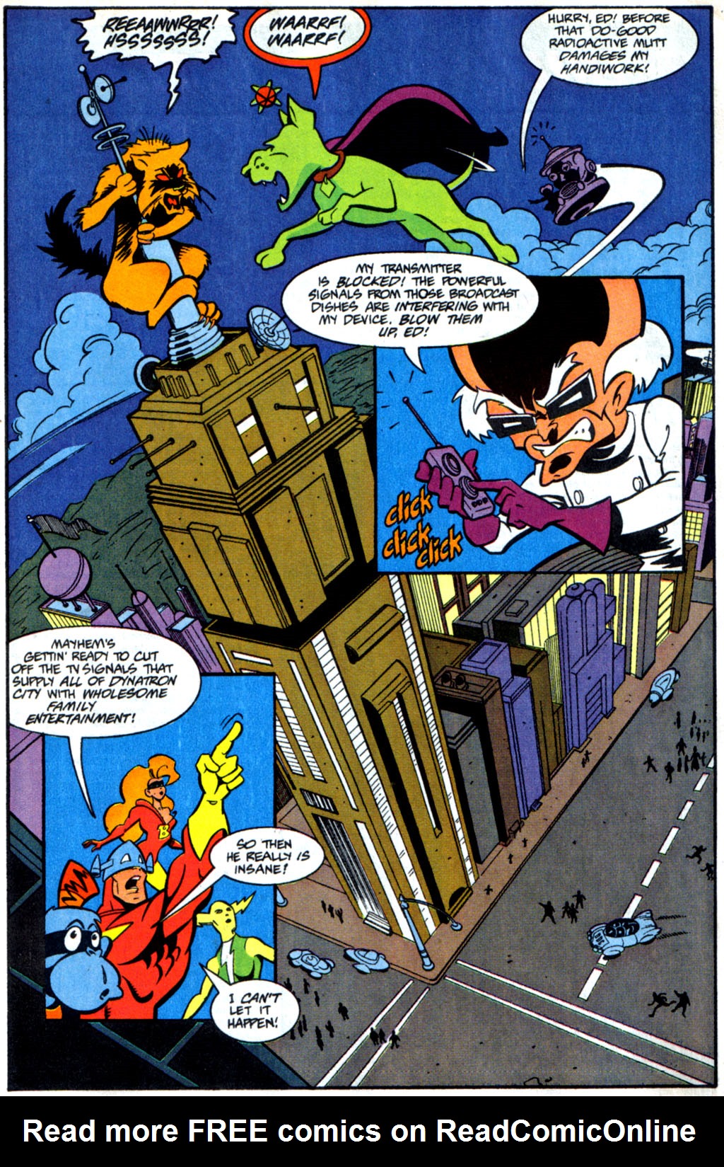 Read online Defenders of Dynatron City comic -  Issue #1 - 20