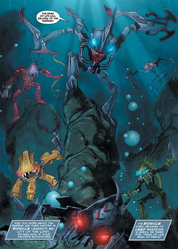 Read online Bionicle: Ignition comic -  Issue #6 - 6