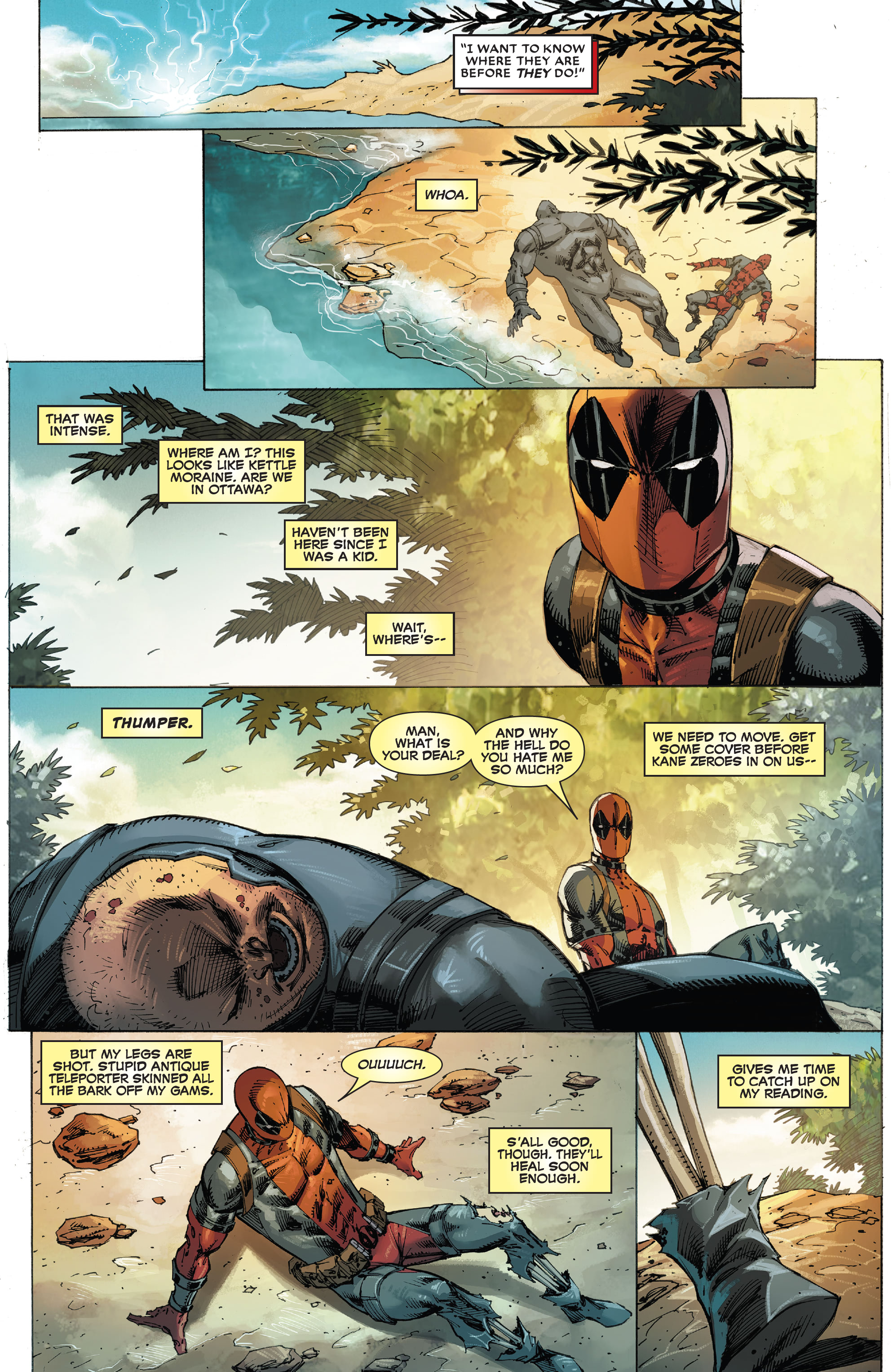 Read online Deadpool: Bad Blood (2022) comic -  Issue #3 - 17