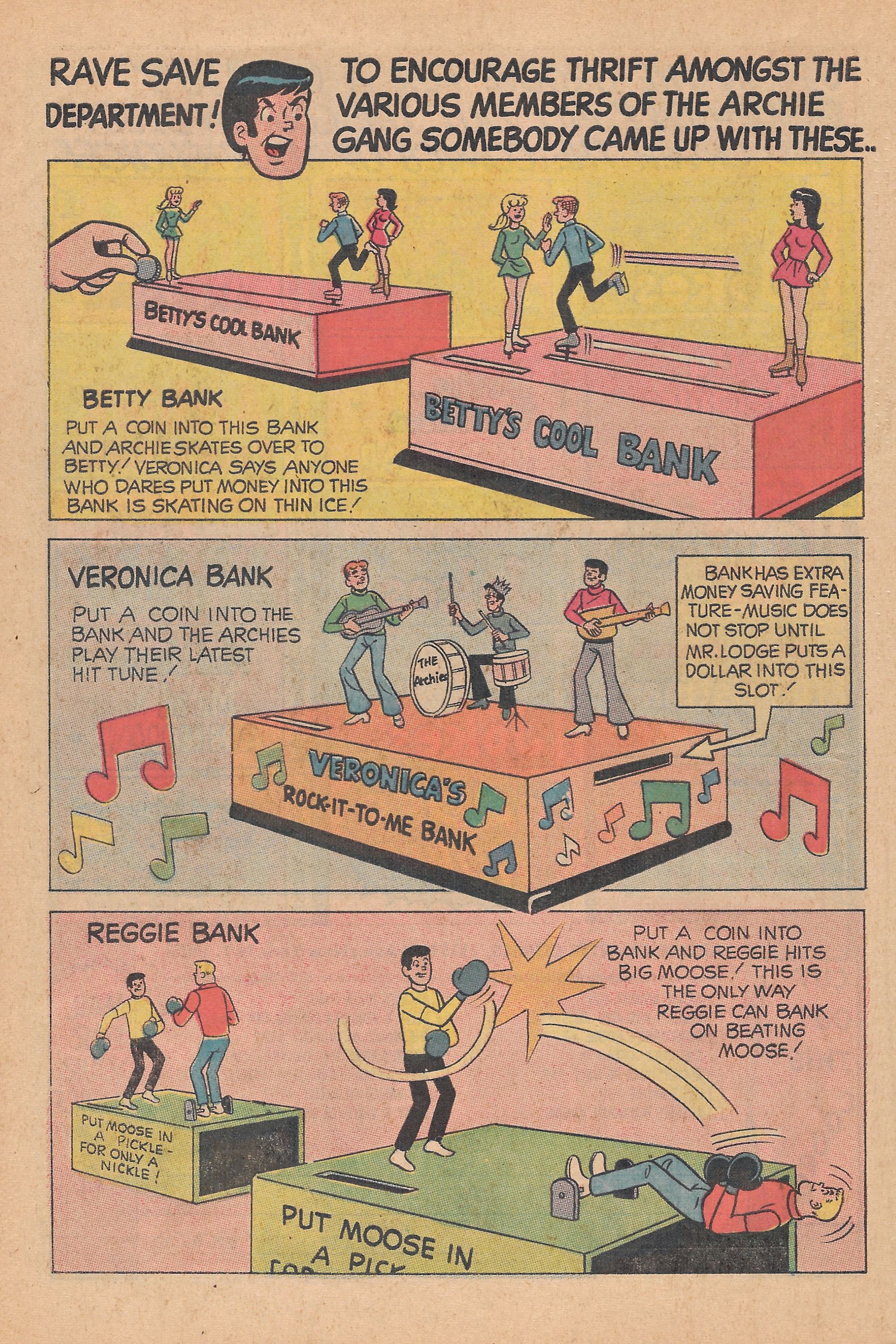 Read online Reggie's Wise Guy Jokes comic -  Issue #12 - 32