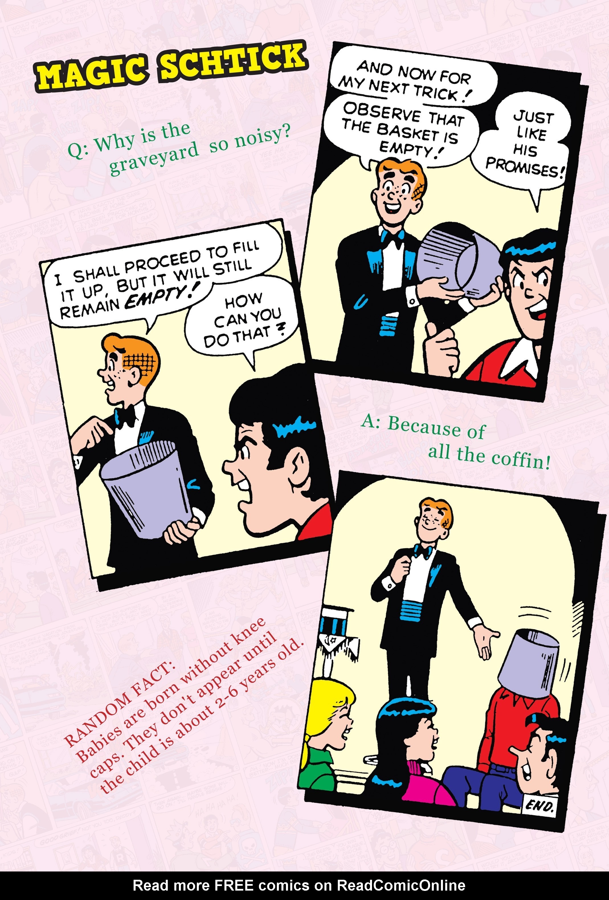Read online Archie's Giant Kids' Joke Book comic -  Issue # TPB (Part 2) - 57