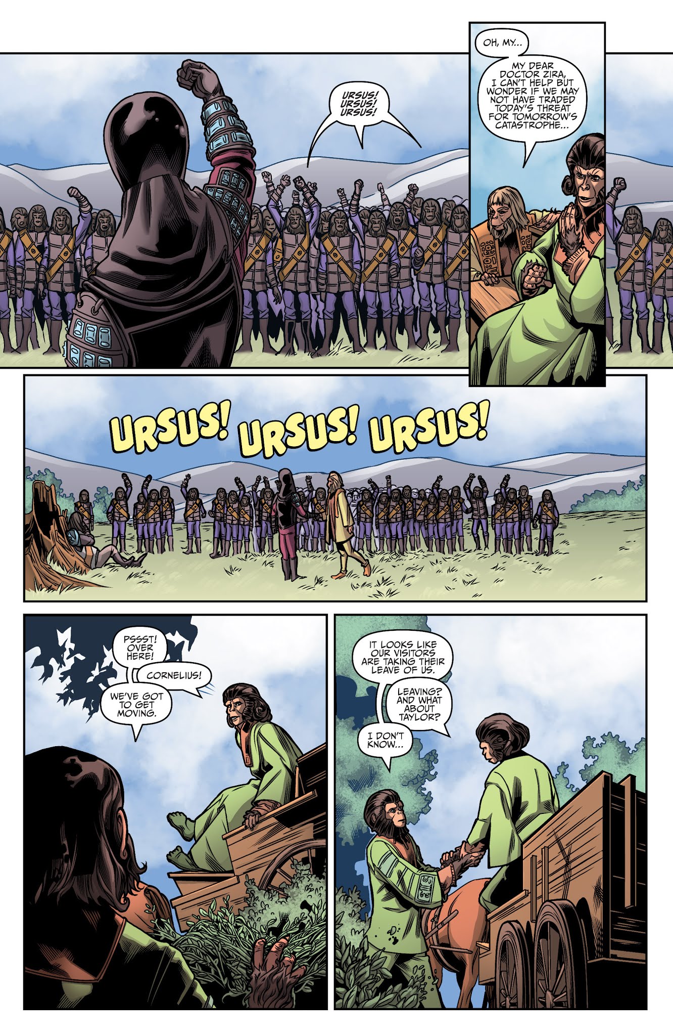 Read online Star Trek/Planet of the Apes: The Primate Directive comic -  Issue #5 - 12