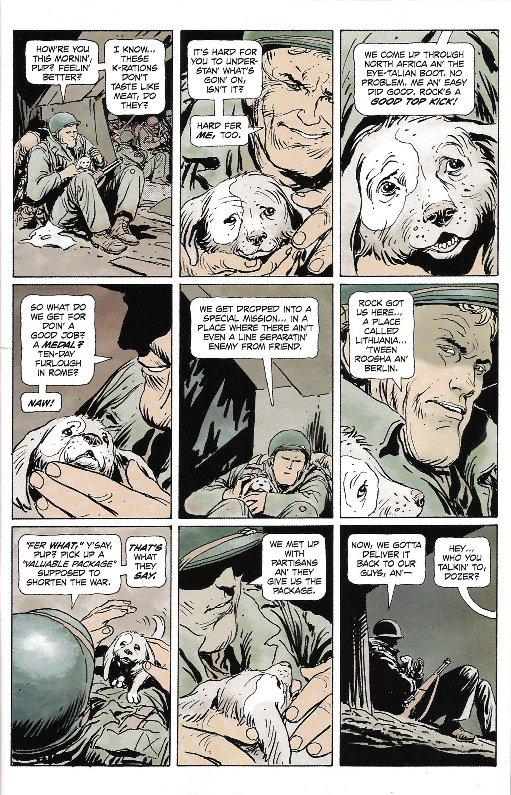 Read online Sgt. Rock: The Prophecy comic -  Issue #2 - 2