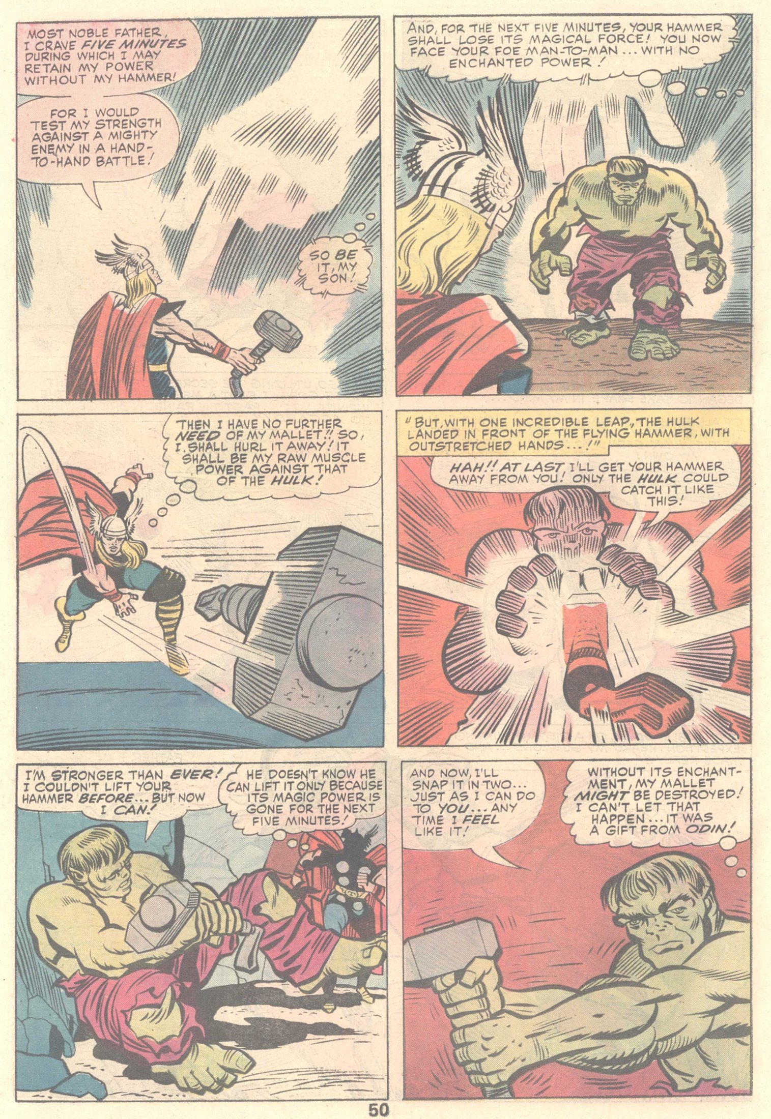 Read online Marvel Treasury Edition comic -  Issue #9 - 50