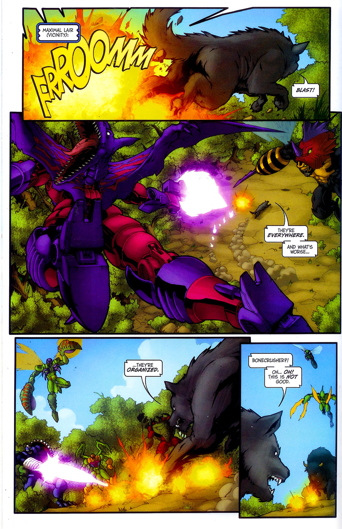 Read online Transformers, Beast Wars: The Gathering comic -  Issue #4 - 19