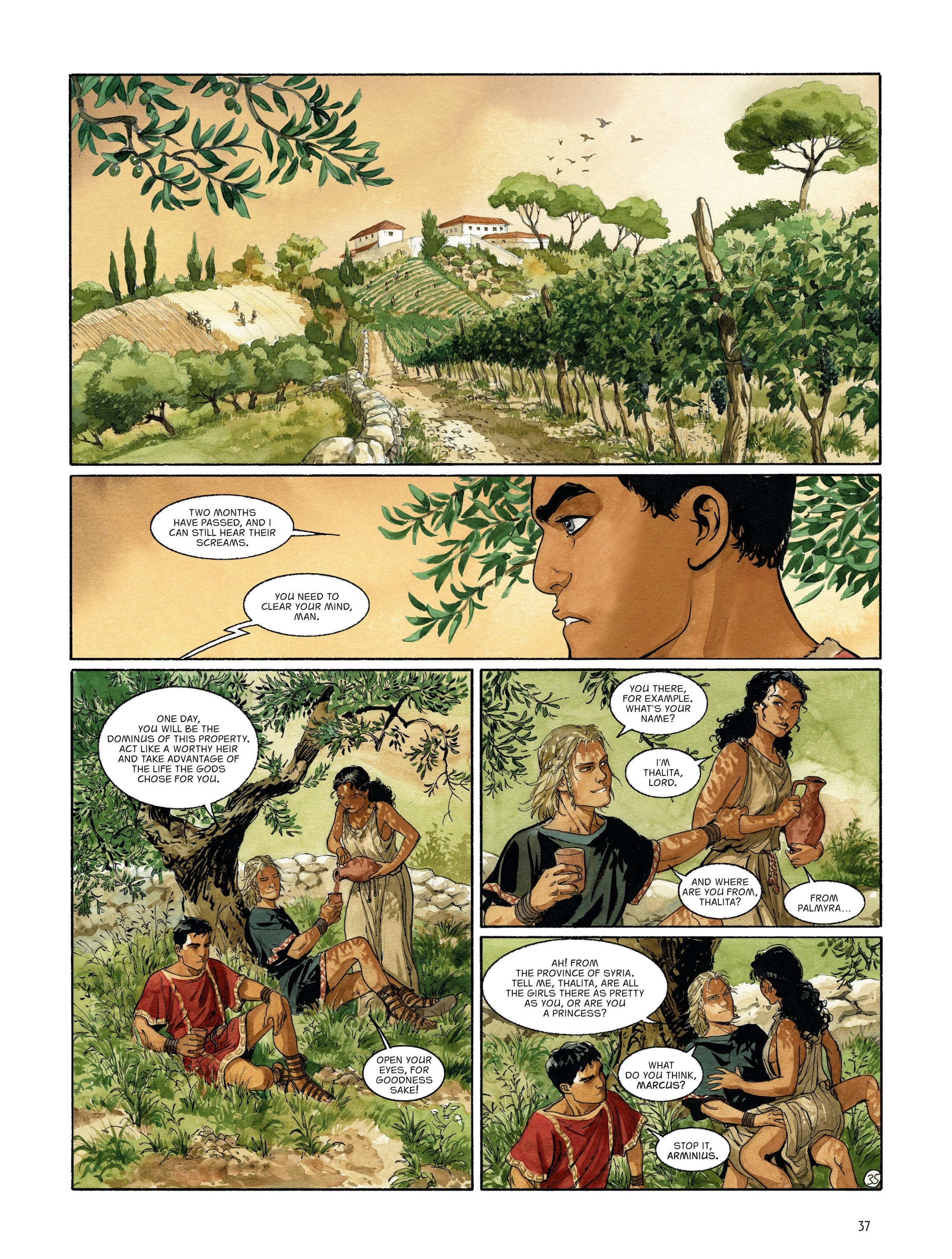 Read online The Eagles of Rome comic -  Issue # TPB 1 - 38