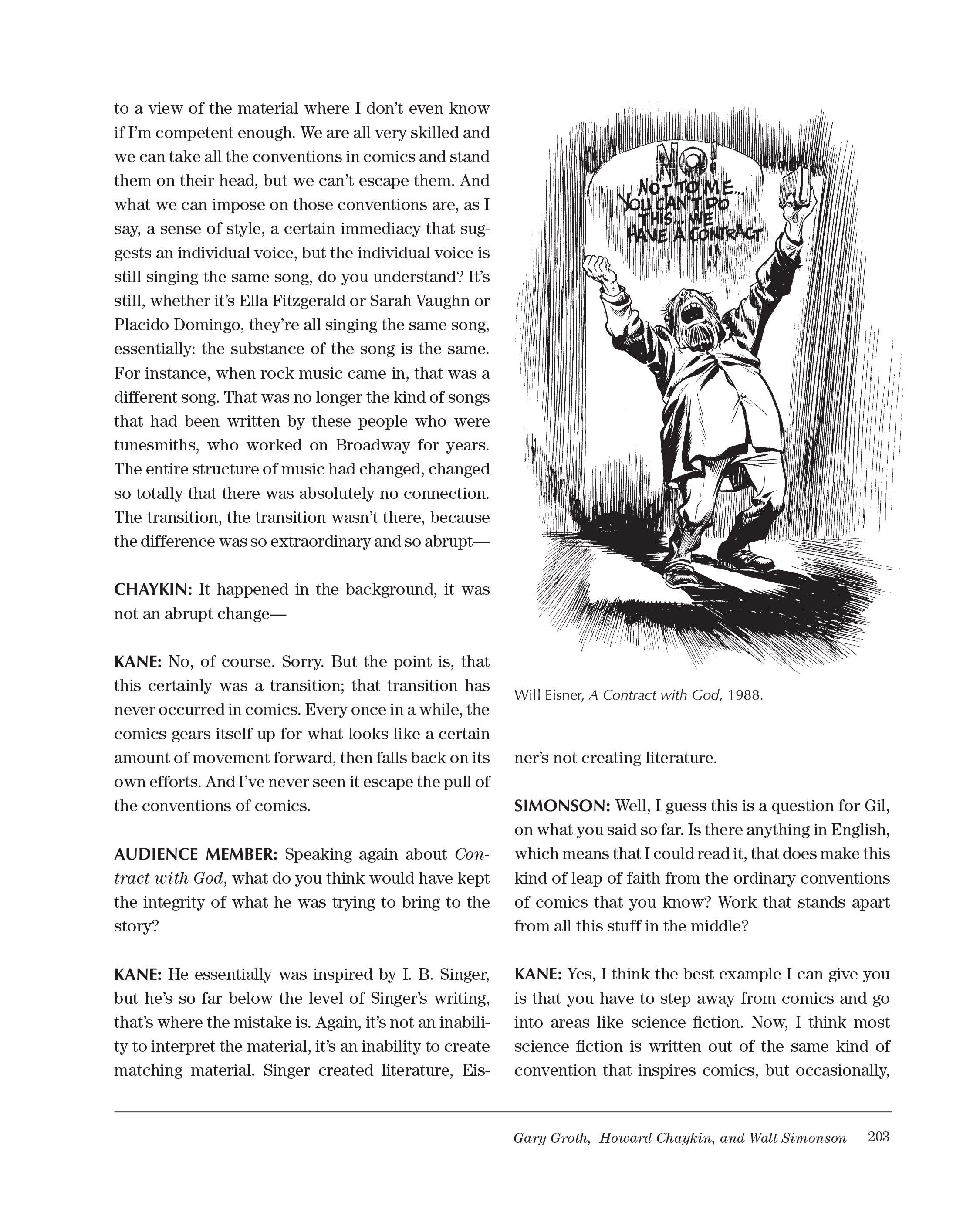 Read online Sparring With Gil Kane: Colloquies On Comic Art and Aesthetics comic -  Issue # TPB (Part 3) - 3