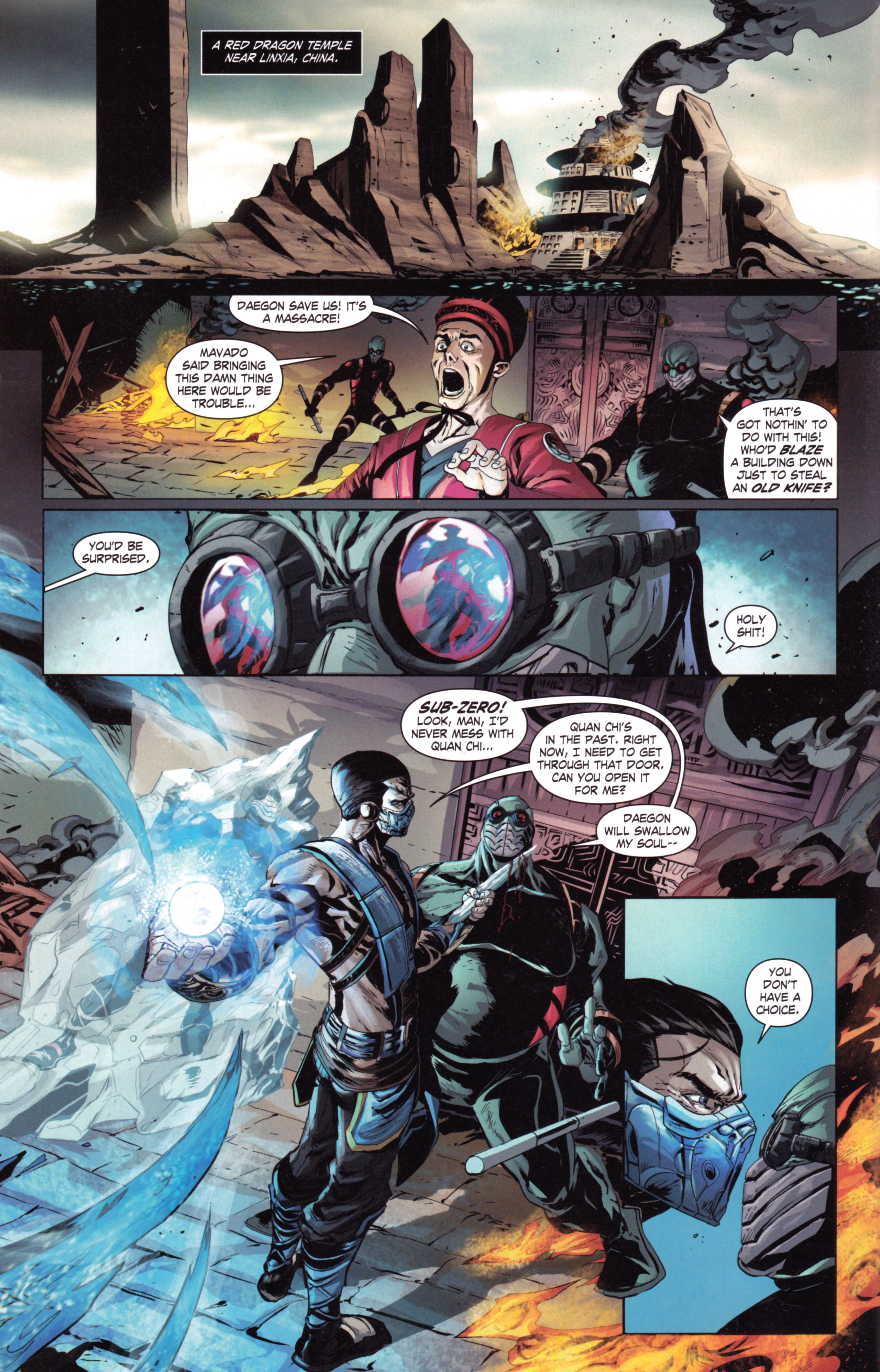 Read online Mortal Kombat X [II] comic -  Issue #1 - 15