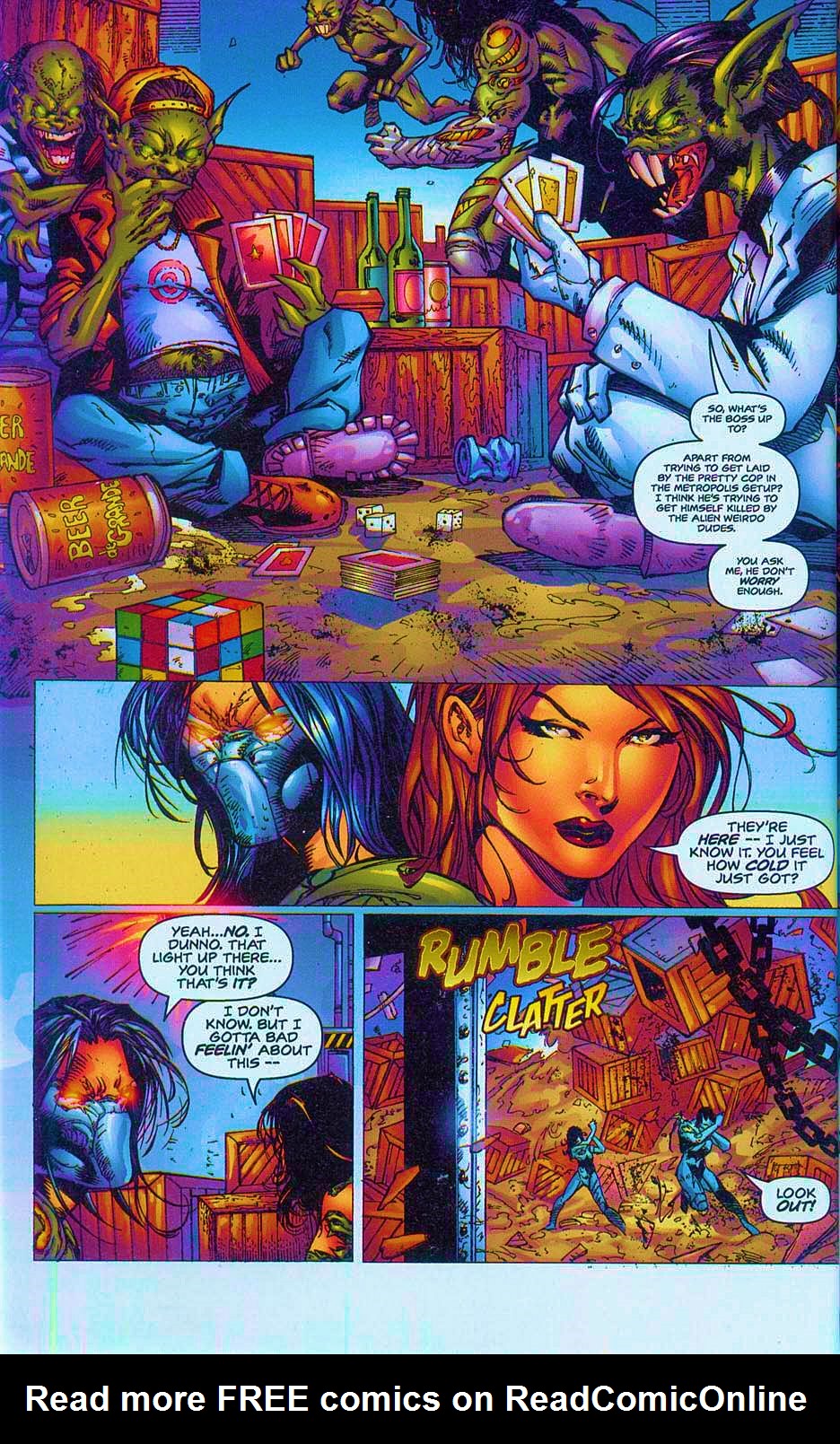 Read online Overkill: Witchblade/Aliens/Darkness/Predator comic -  Issue #2 - 15