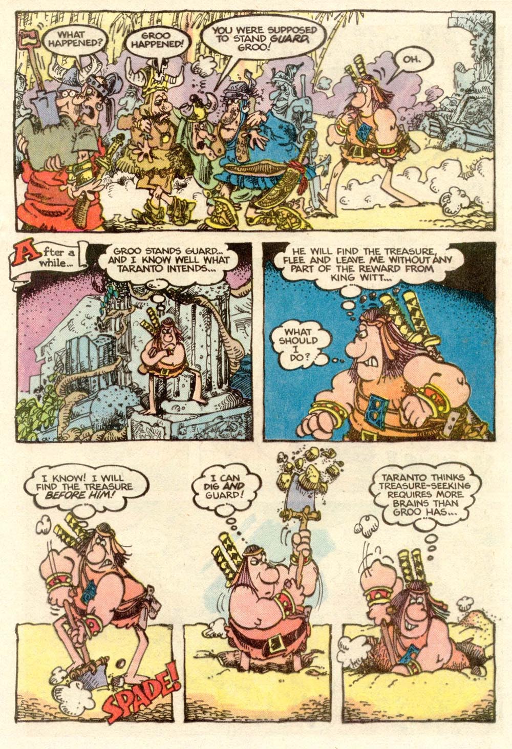 Read online Sergio Aragonés Groo the Wanderer comic -  Issue #8 - 11