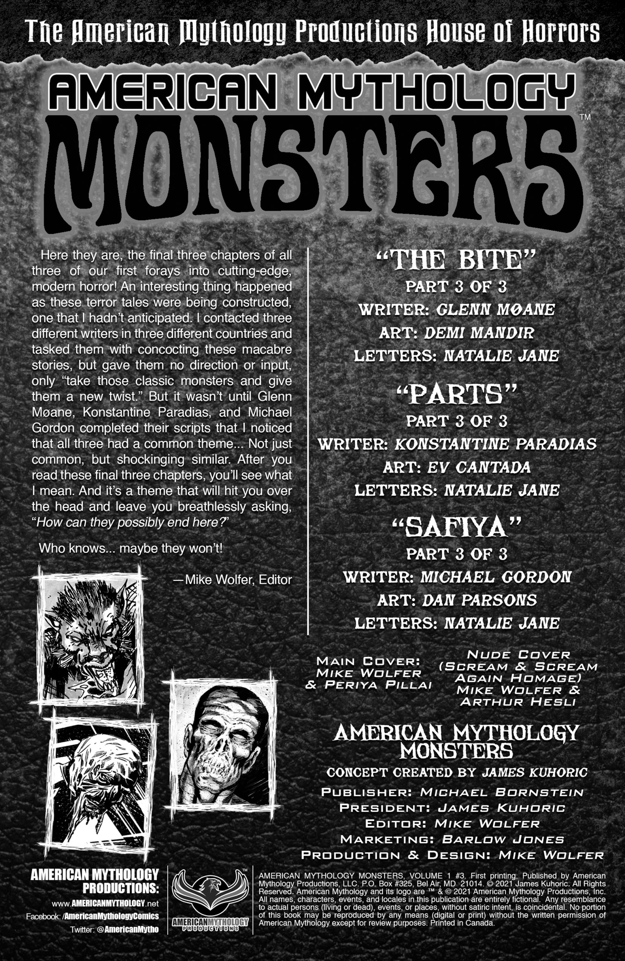 Read online American Mythology Monsters (2021) comic -  Issue #3 - 2