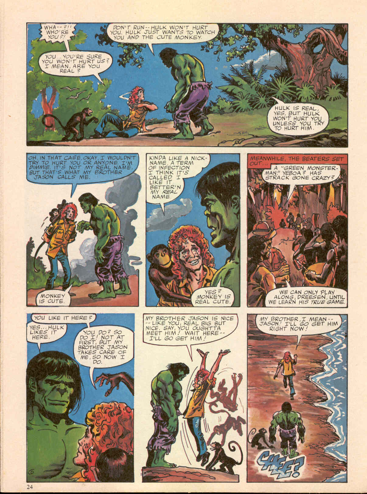 Read online Hulk (1978) comic -  Issue #17 - 24