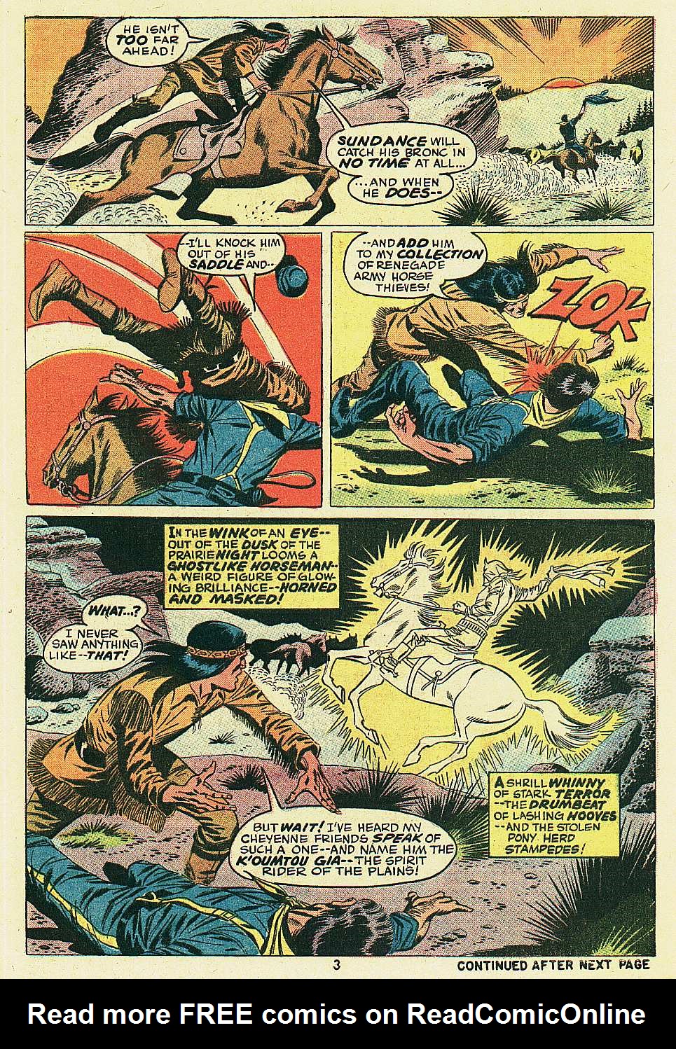 Read online Red Wolf (1972) comic -  Issue #6 - 4