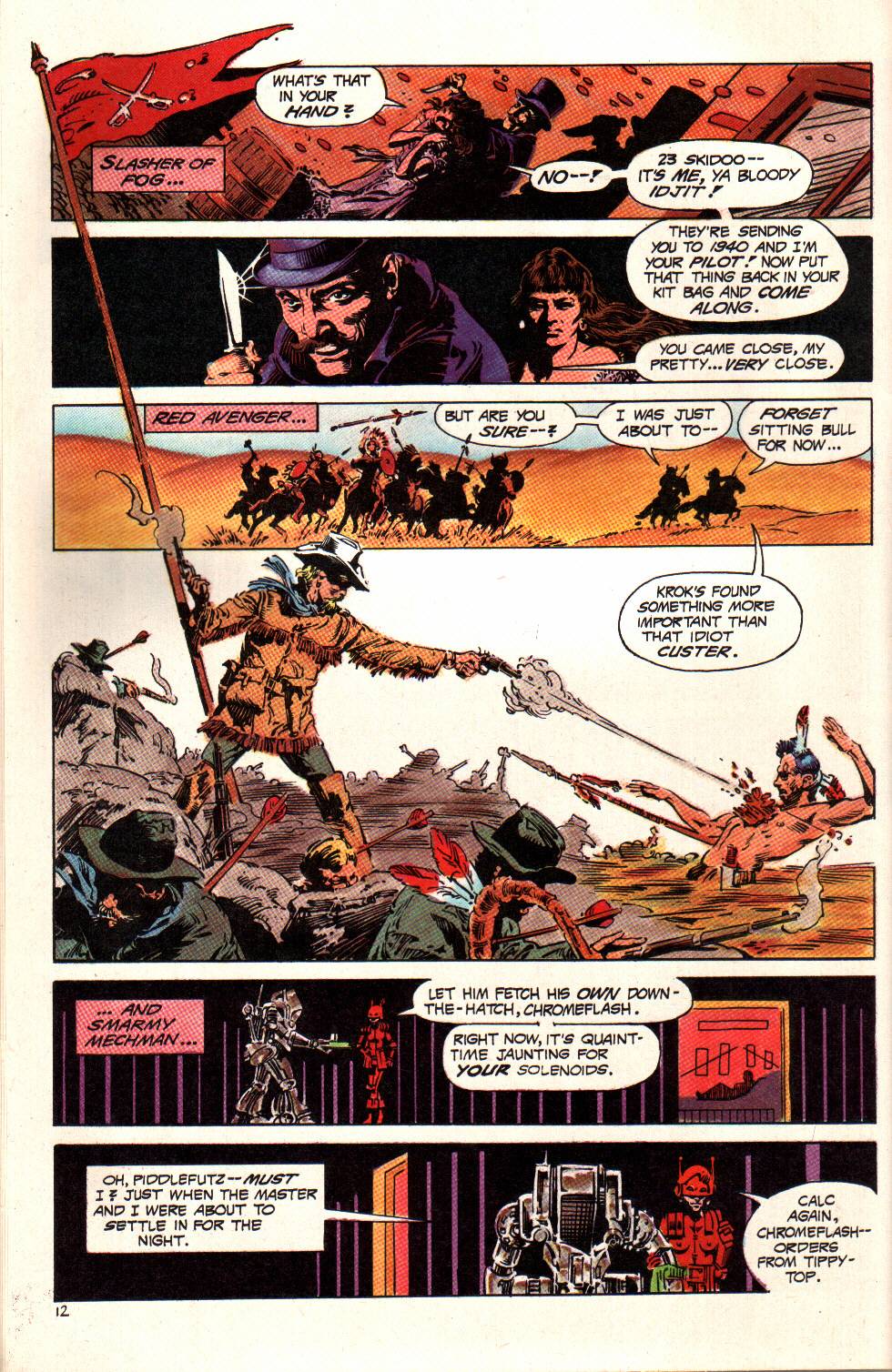 Read online Aztec Ace comic -  Issue #6 - 13