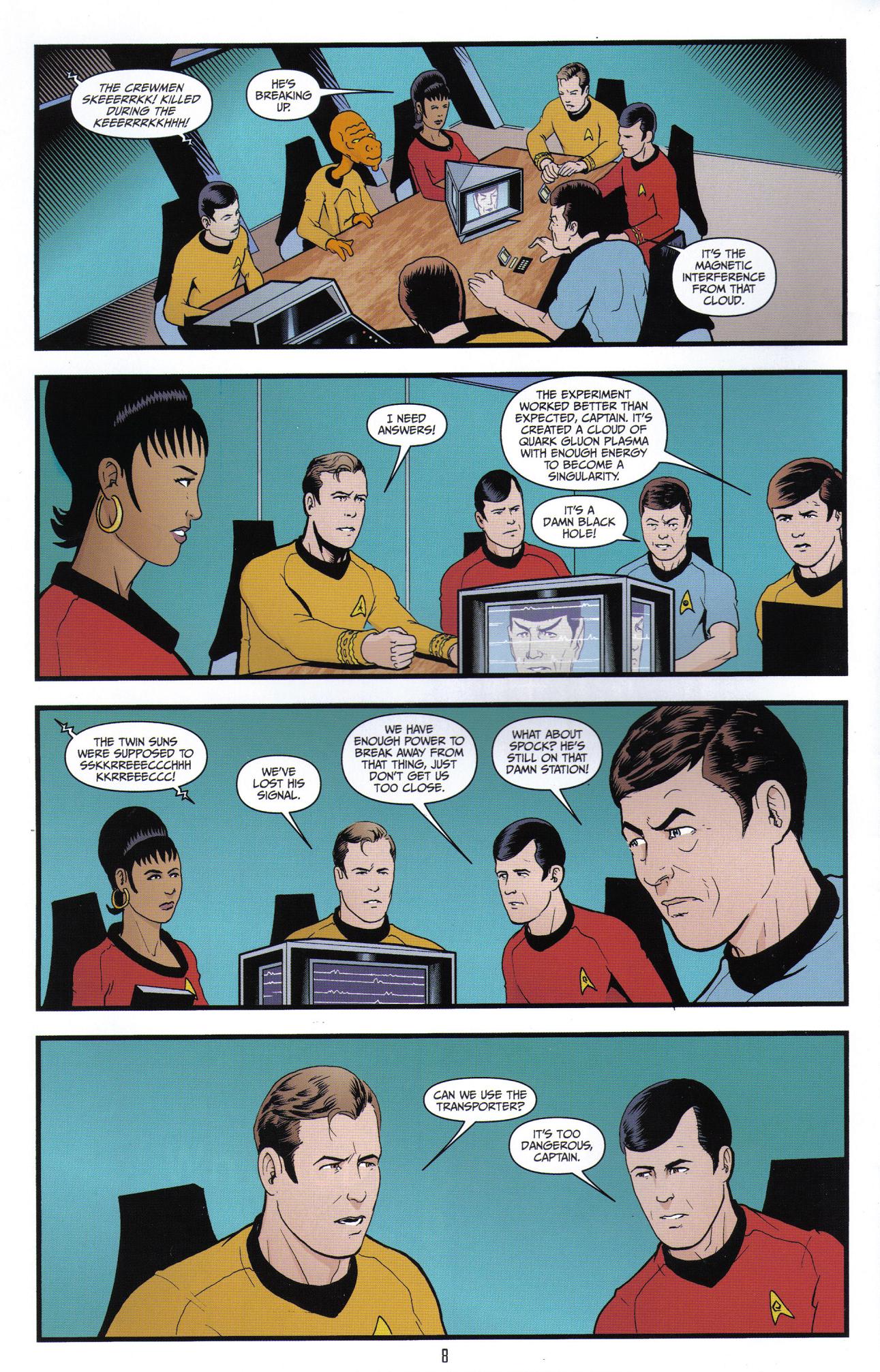 Read online Star Trek: Year Four comic -  Issue #5 - 10