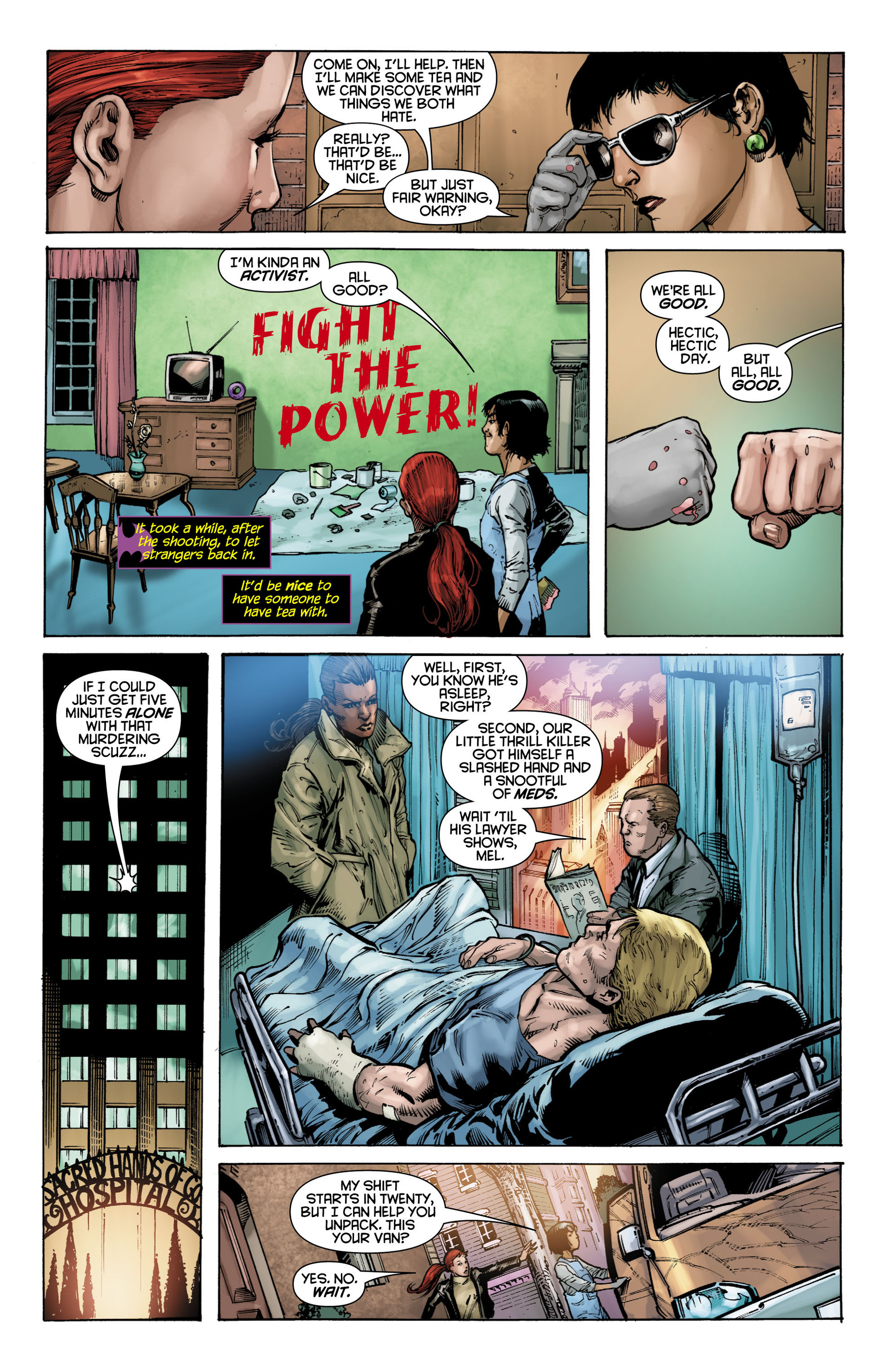 Read online Batgirl (2011) comic -  Issue # _TPB The Darkest Reflection - 20