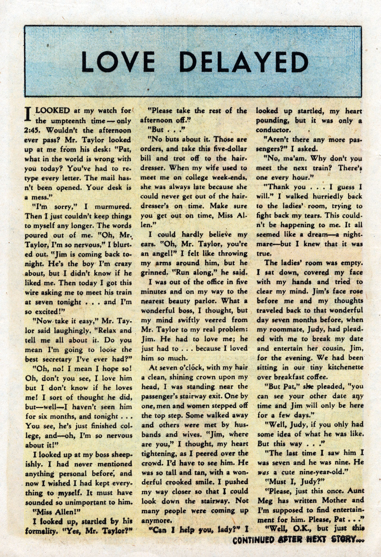 Read online Love Romances comic -  Issue #19 - 10