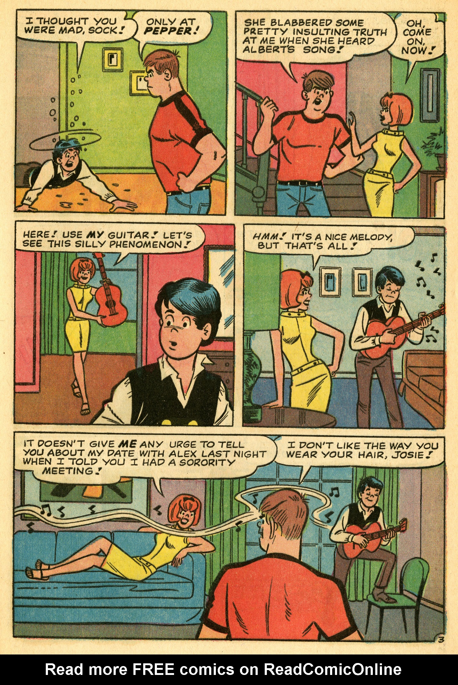 Read online Josie comic -  Issue #24 - 5