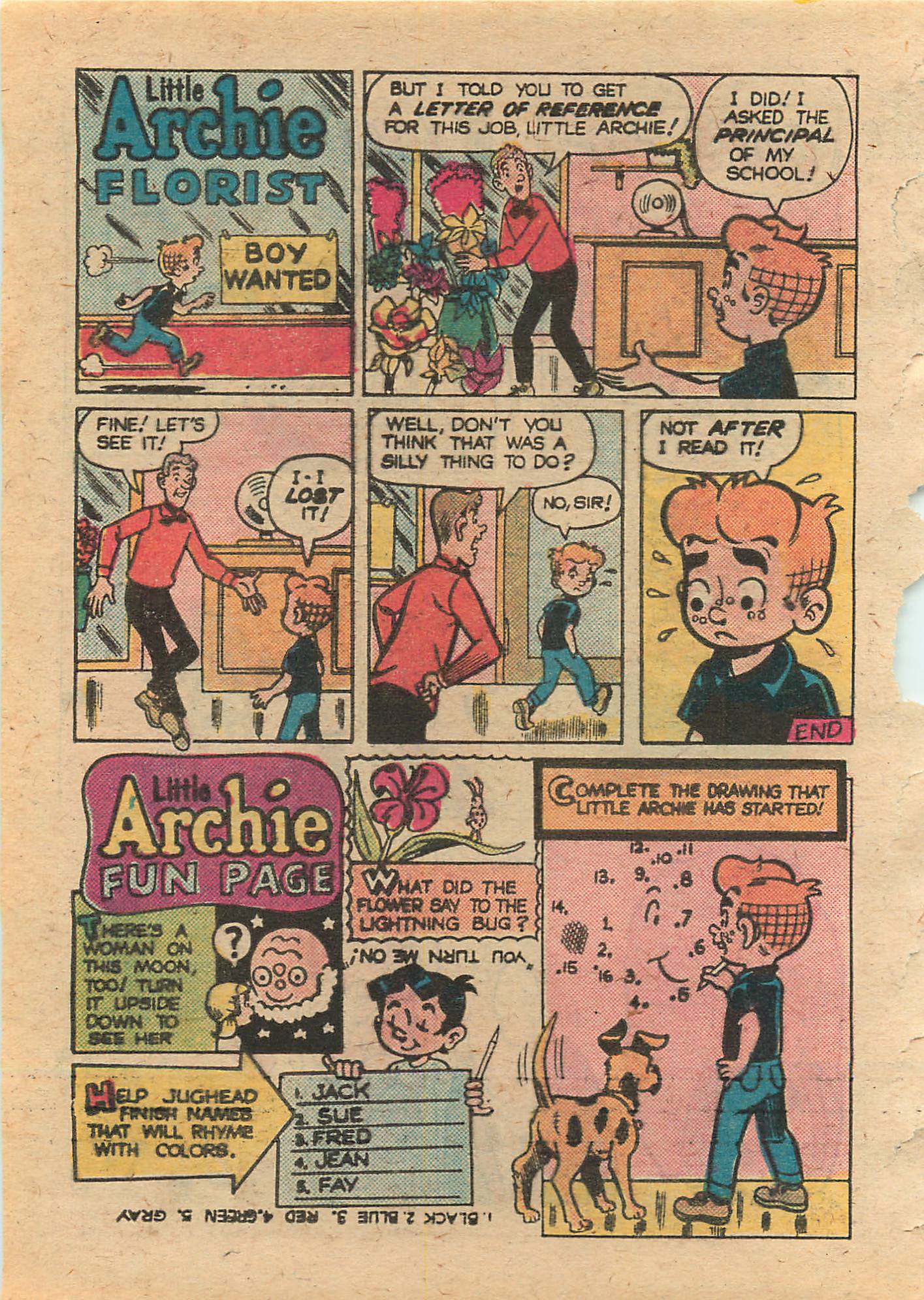 Read online Little Archie Comics Digest Magazine comic -  Issue #6 - 103