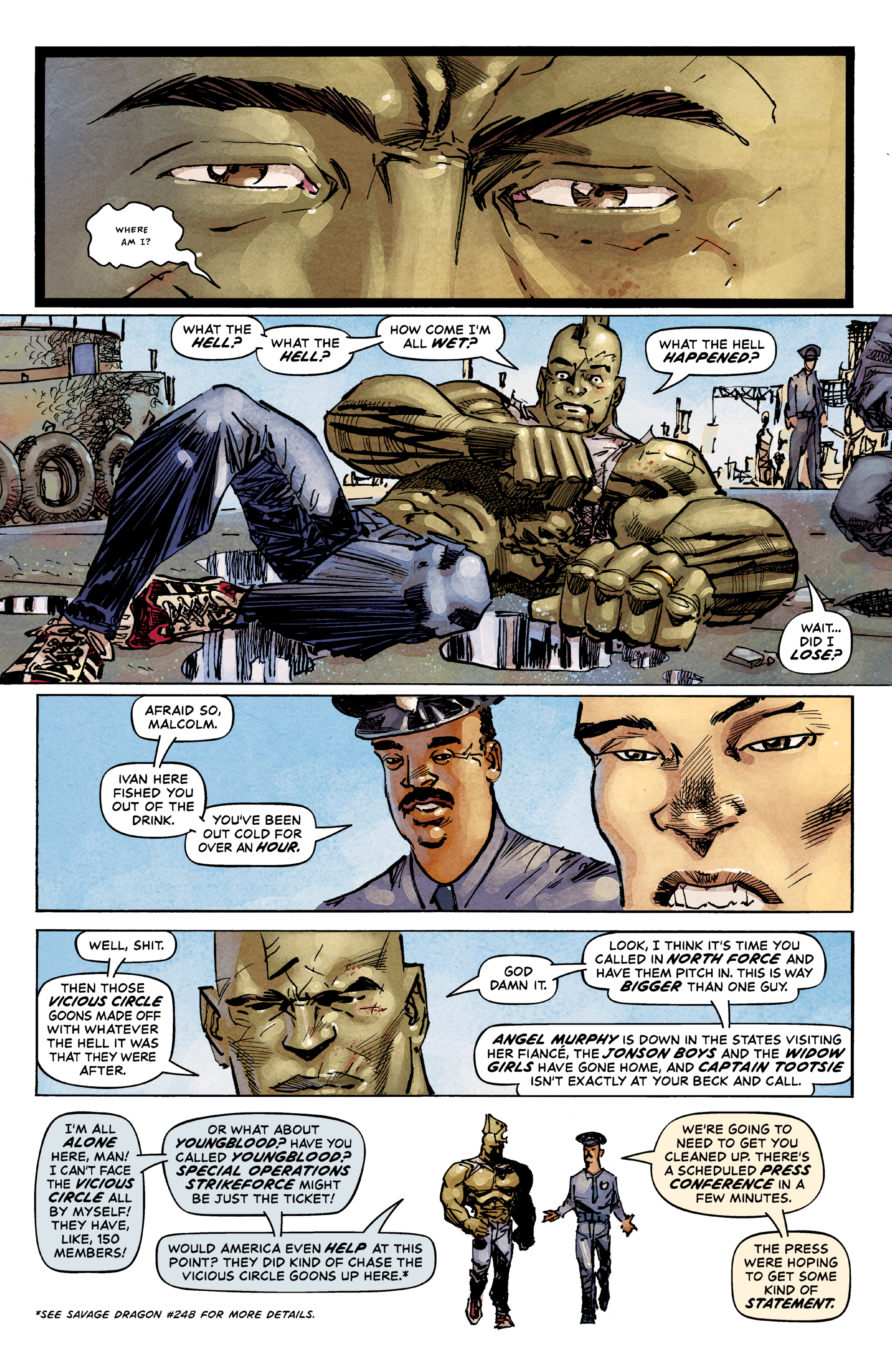 Read online The Savage Dragon (1993) comic -  Issue #253 - 16
