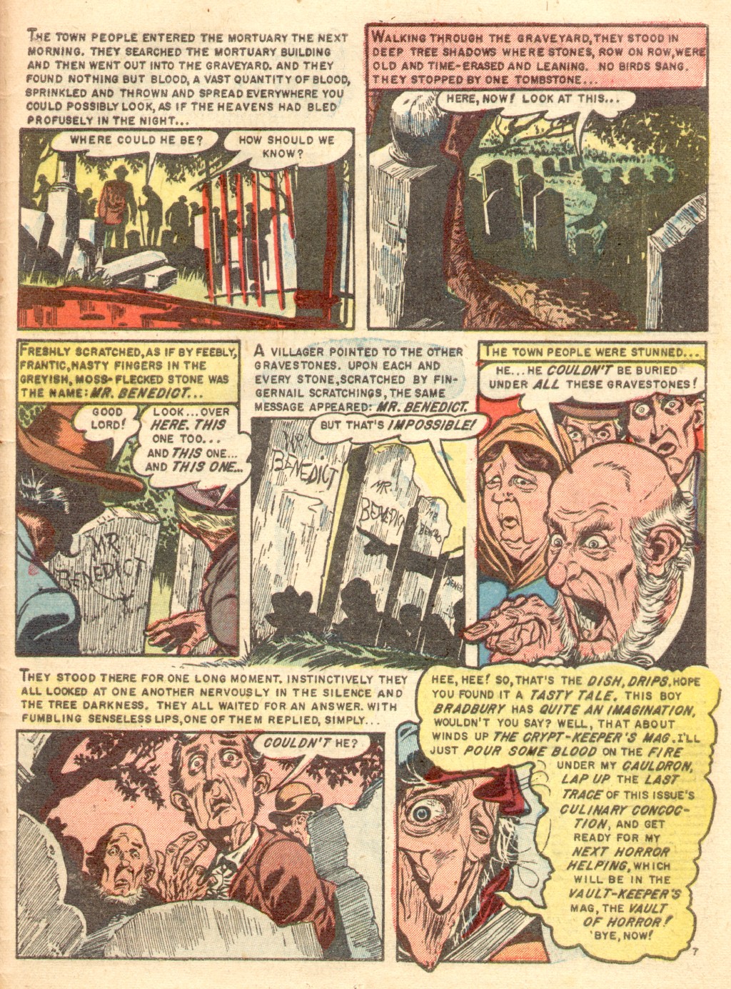 Read online Tales From The Crypt (1950) comic -  Issue #36 - 34