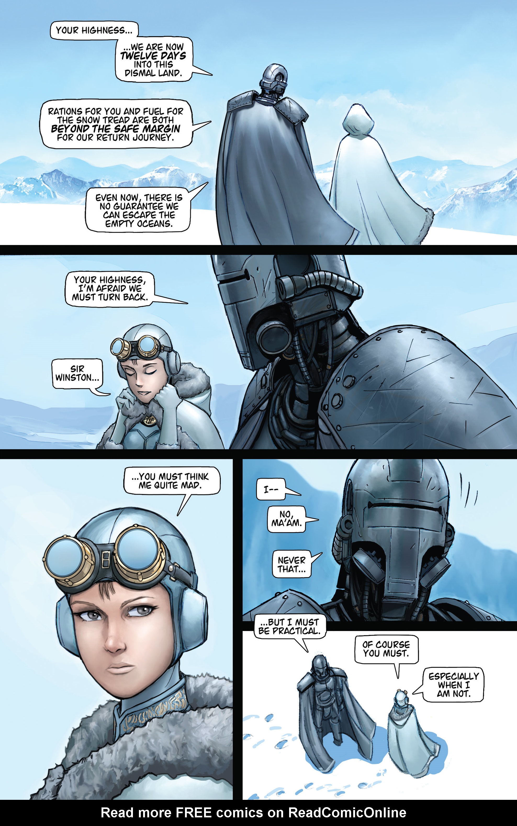 Read online Steam Wars: First Empire comic -  Issue #4 - 7