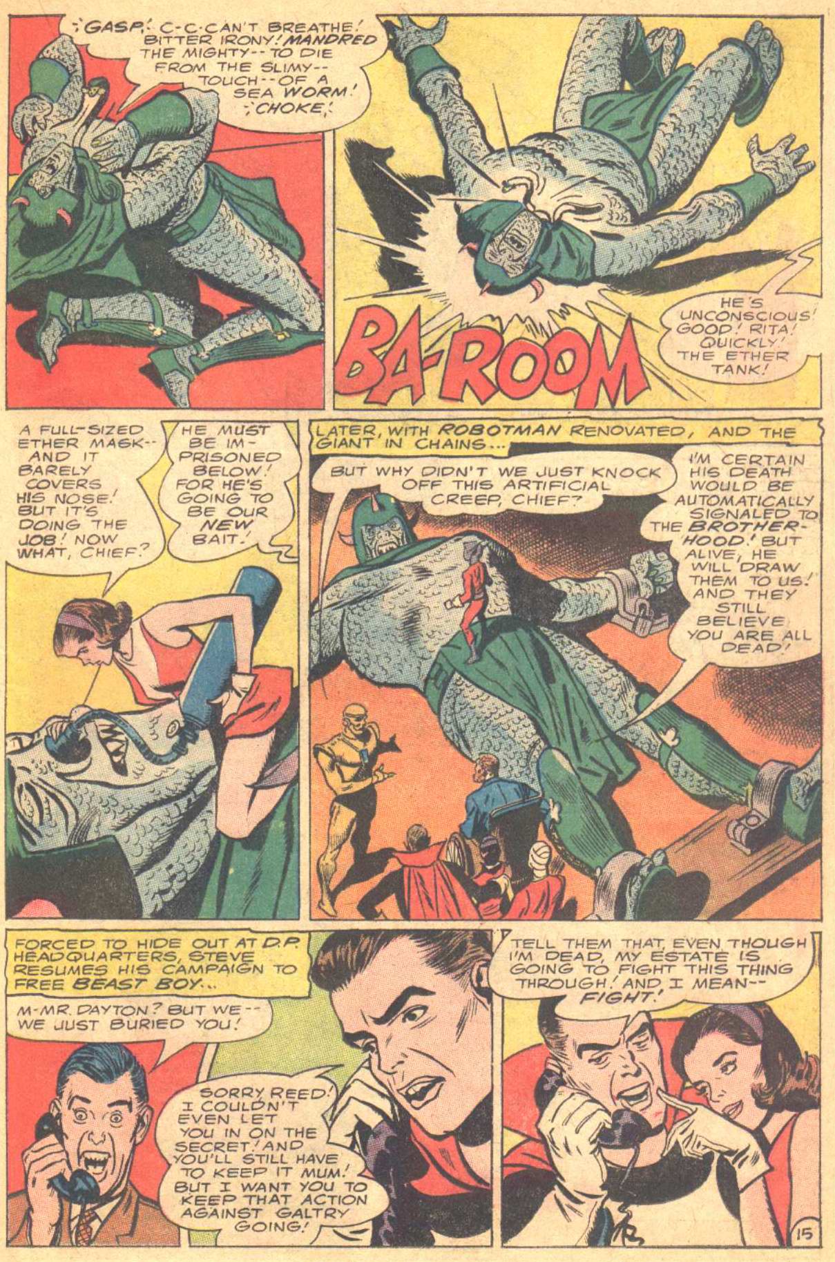 Read online Doom Patrol (1964) comic -  Issue #109 - 17