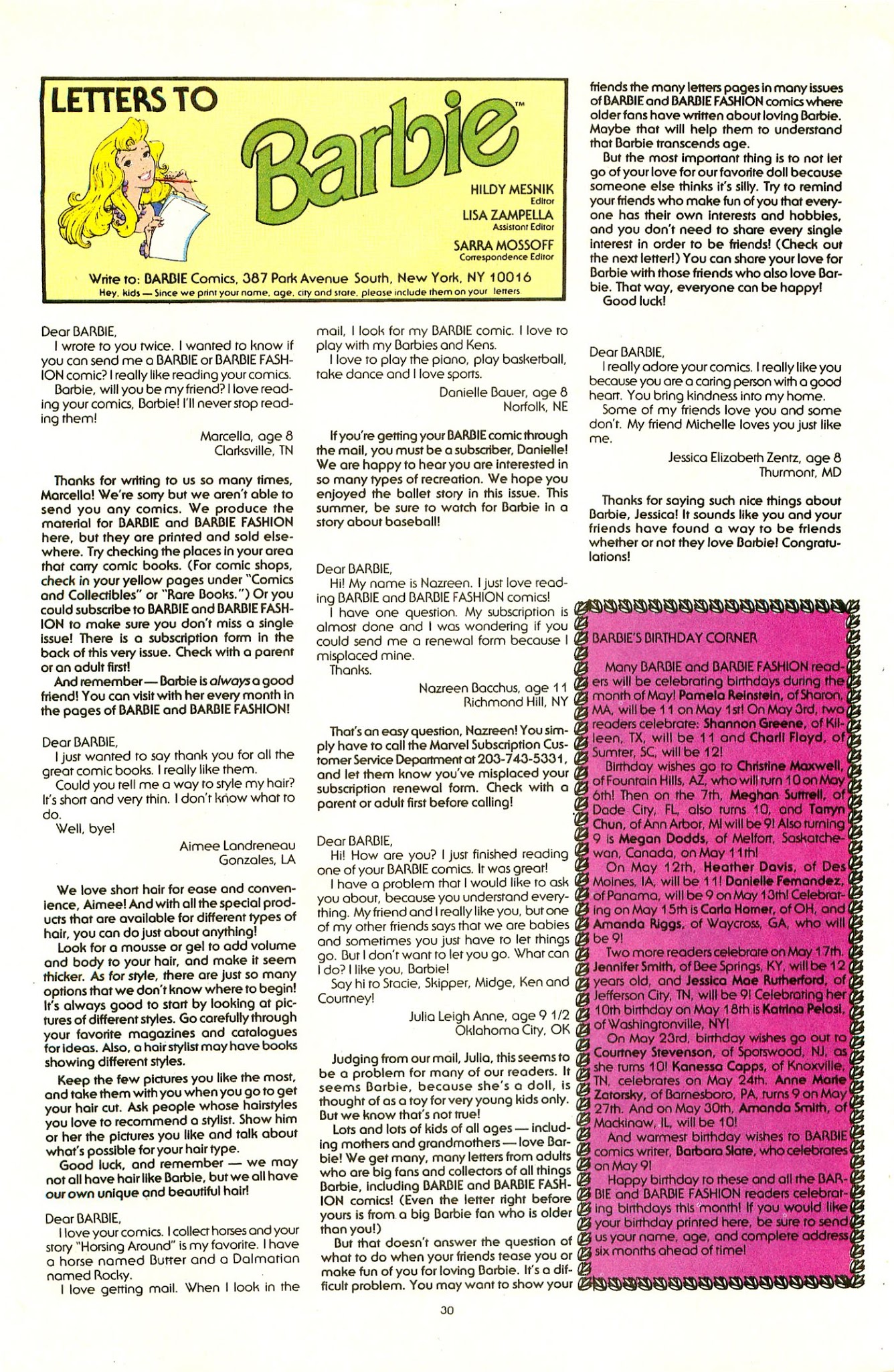 Read online Barbie comic -  Issue #43 - 32