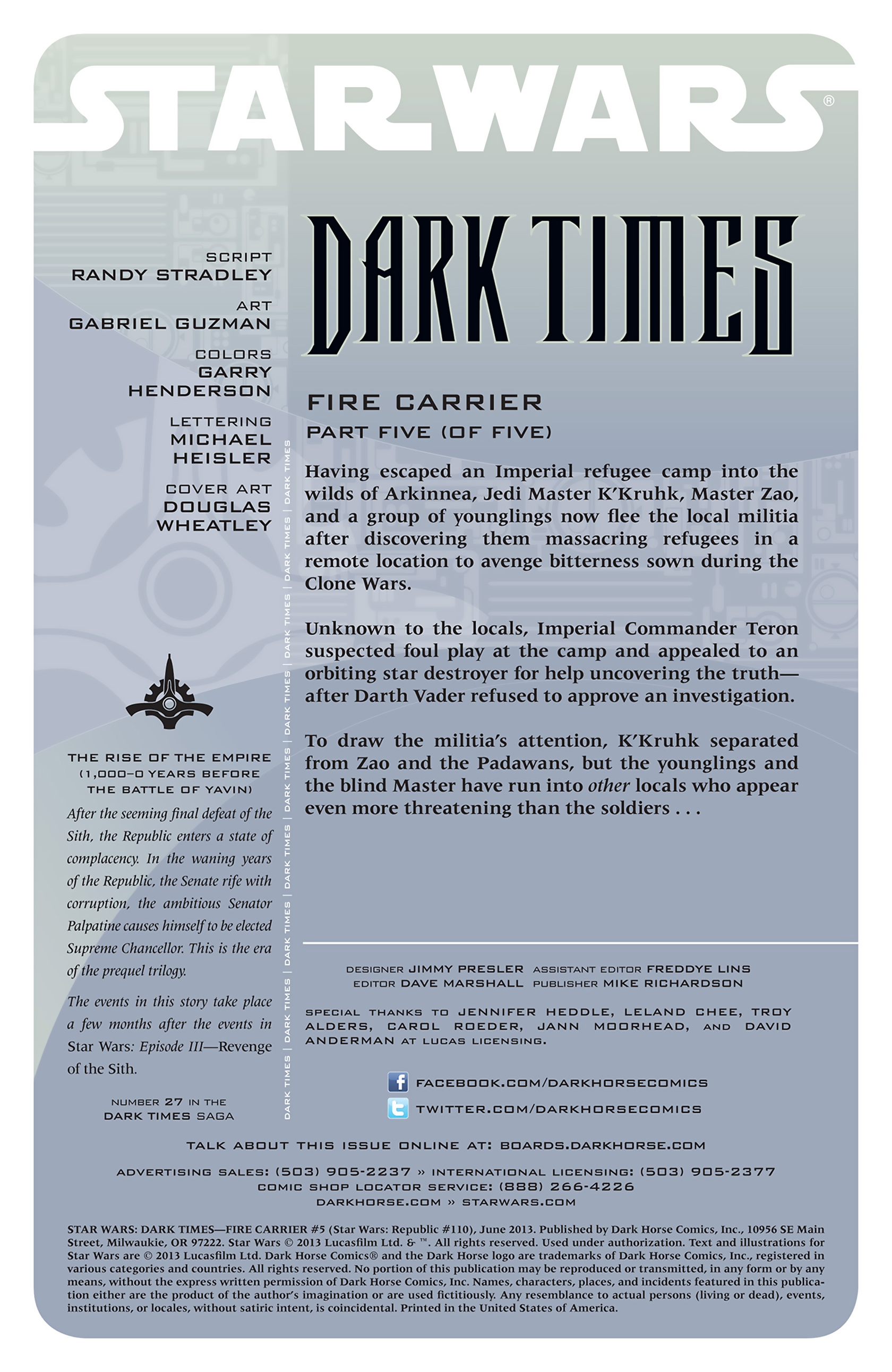 Read online Star Wars: Dark Times - Fire Carrier comic -  Issue #5 - 2