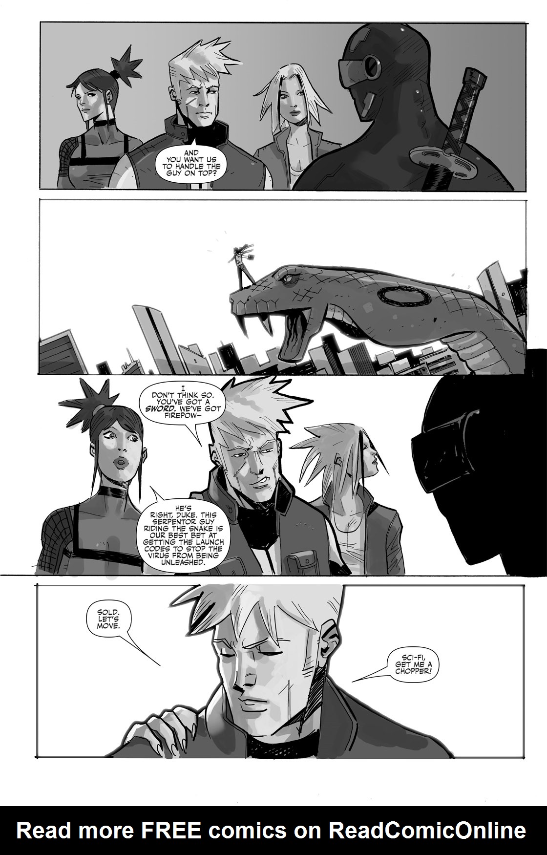 Read online G.I. Joe: Future Noir Special comic -  Issue #2 - 28