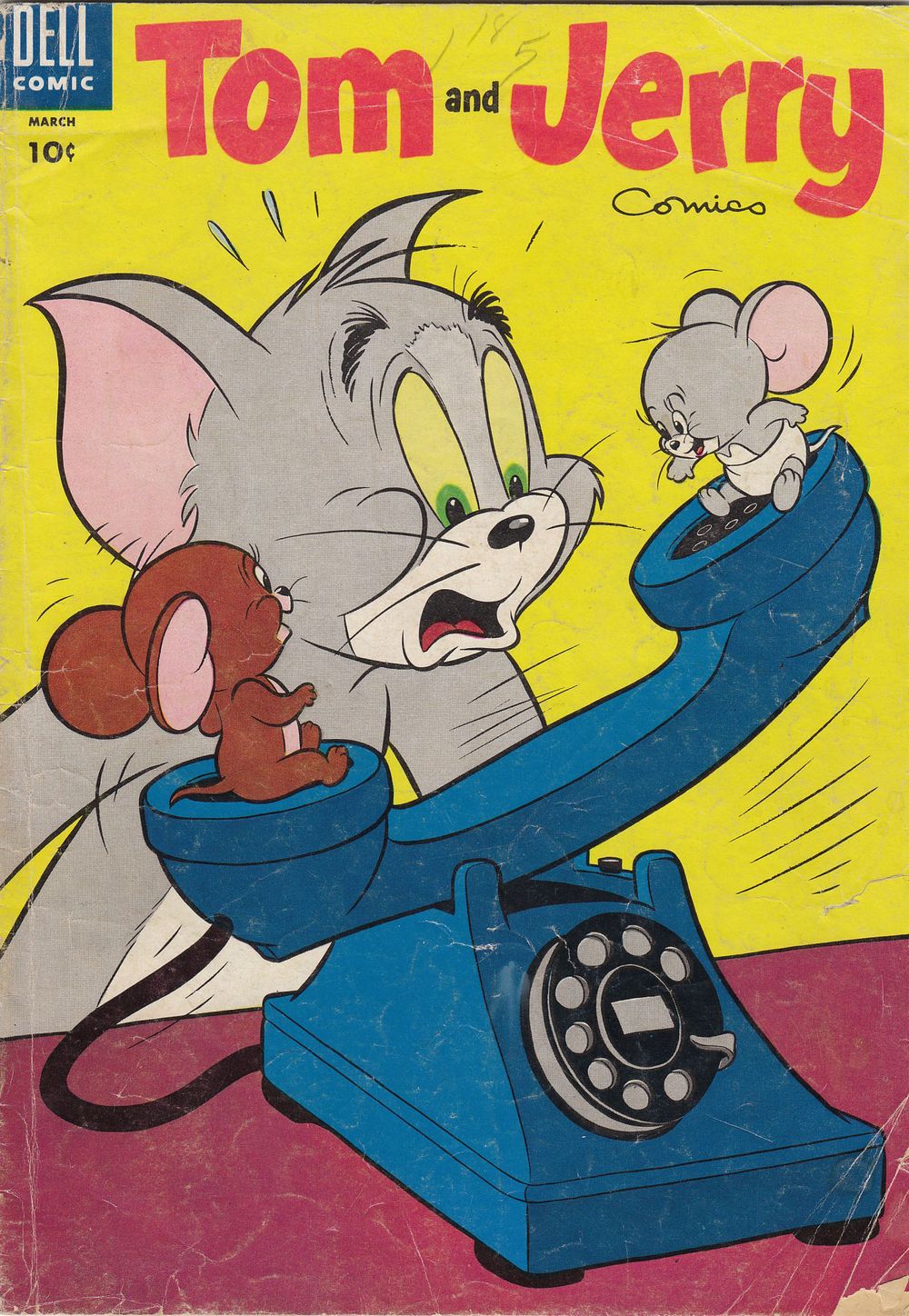 Read online Tom & Jerry Comics comic -  Issue #128 - 1