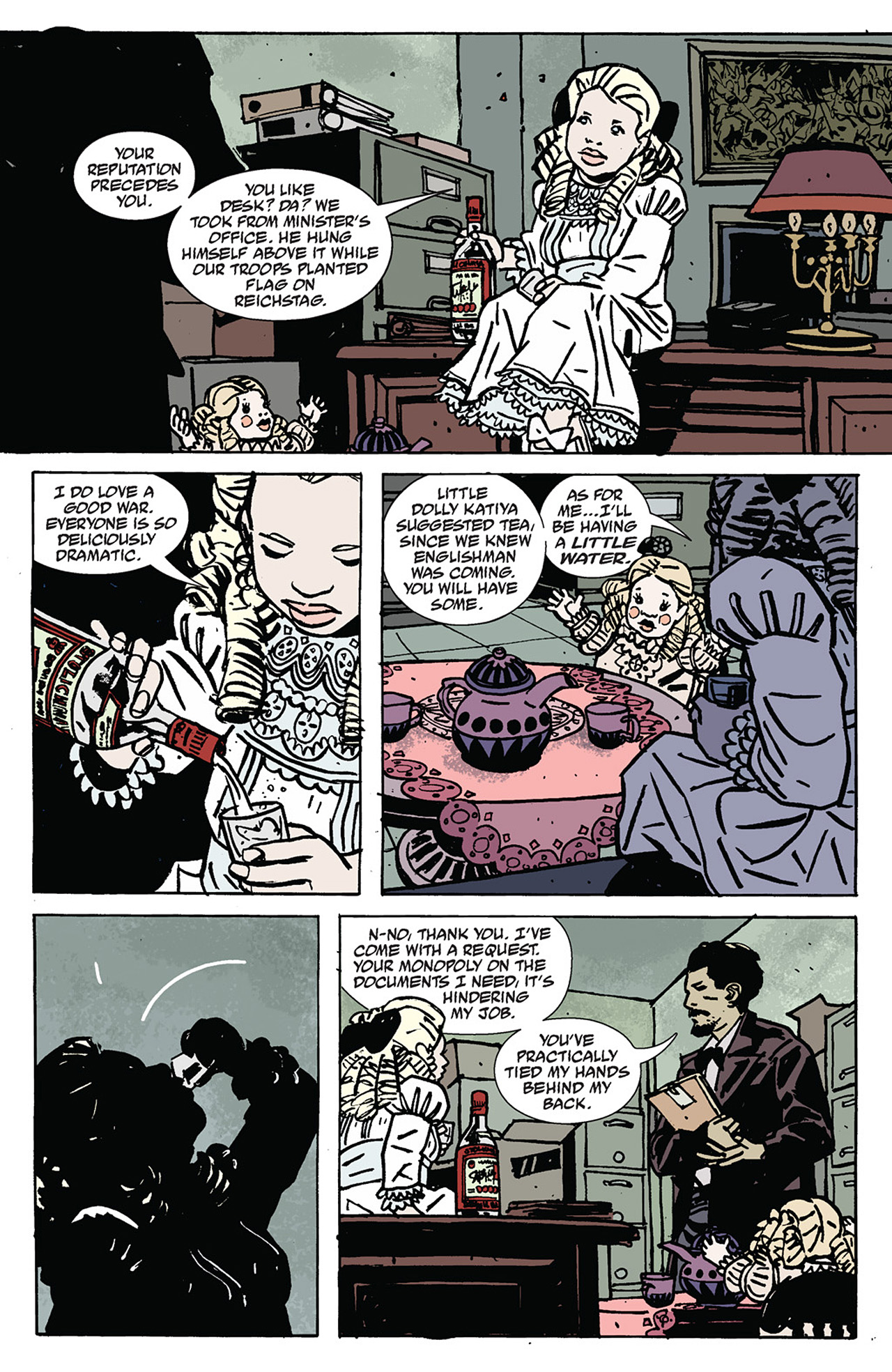 Read online B.P.R.D.: 1946 comic -  Issue #1 - 17