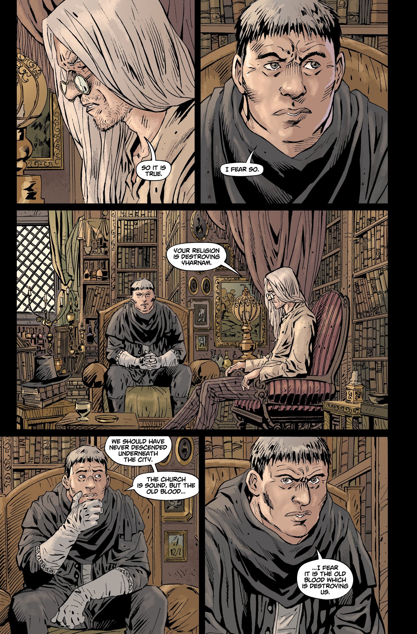 Read online Bloodborne comic -  Issue #7 - 7