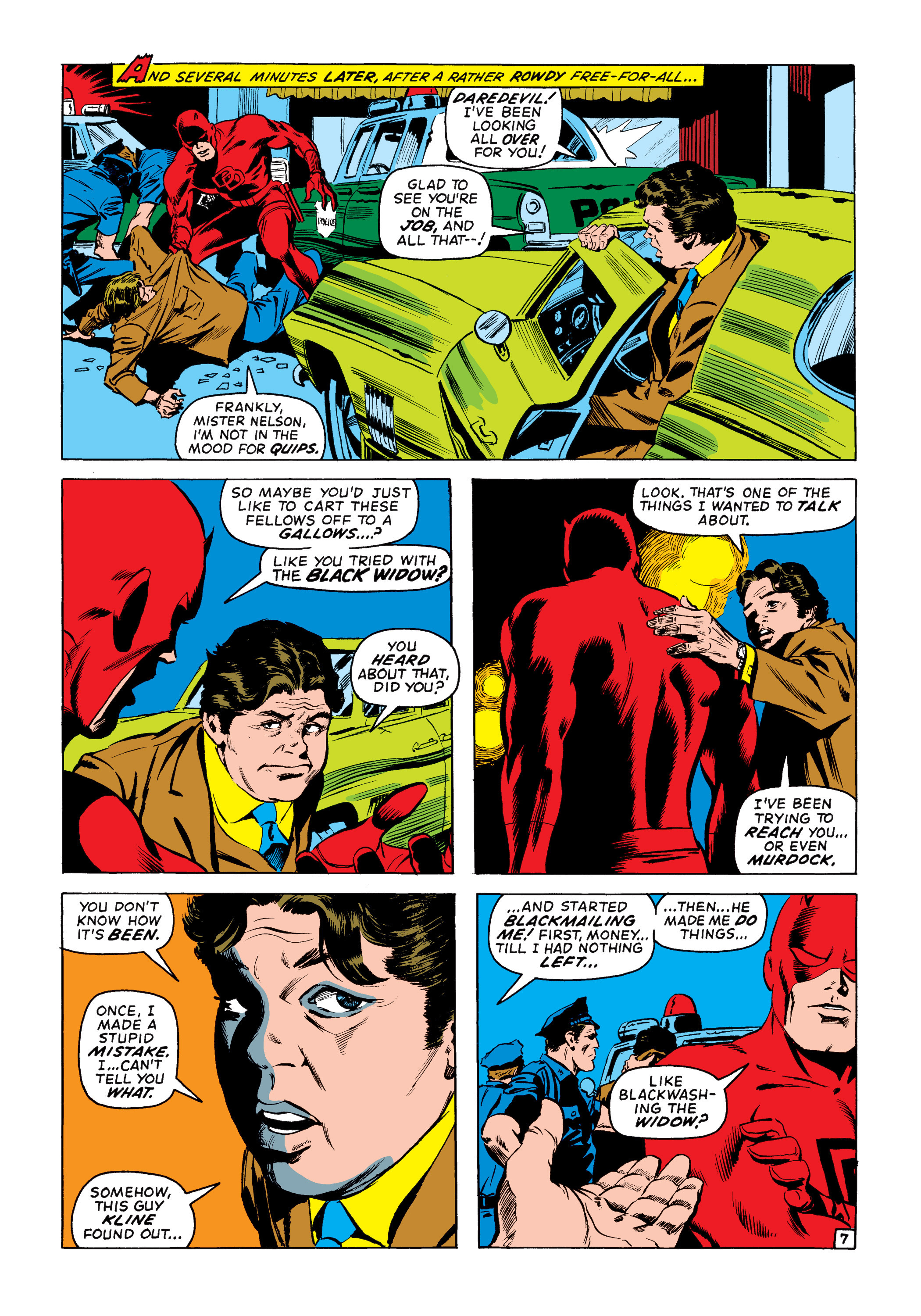 Read online Marvel Masterworks: Daredevil comic -  Issue # TPB 8 (Part 3) - 87