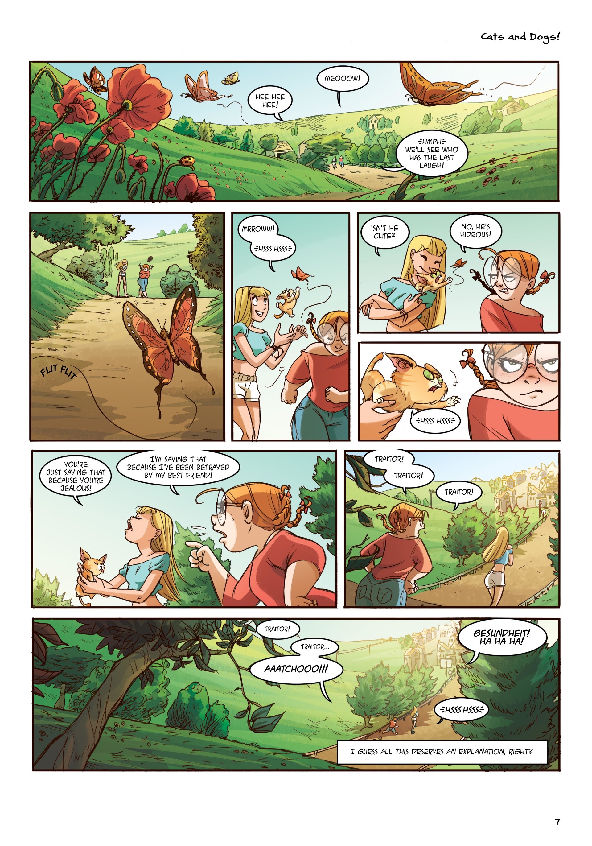 Read online Cats! Purrfect Strangers comic -  Issue # TPB (Part 1) - 8