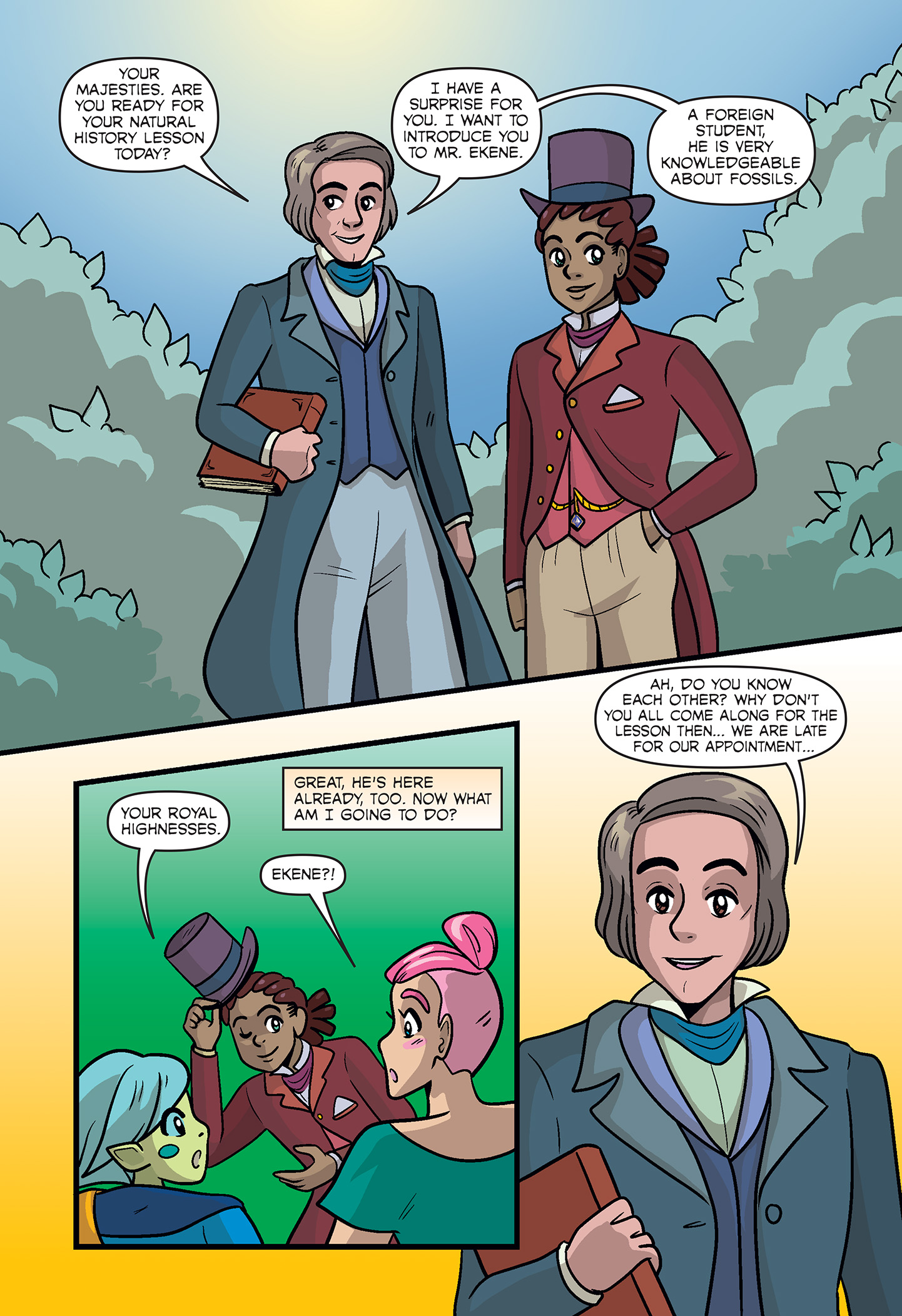 Read online Ana and the Cosmic Race comic -  Issue # TPB - 67