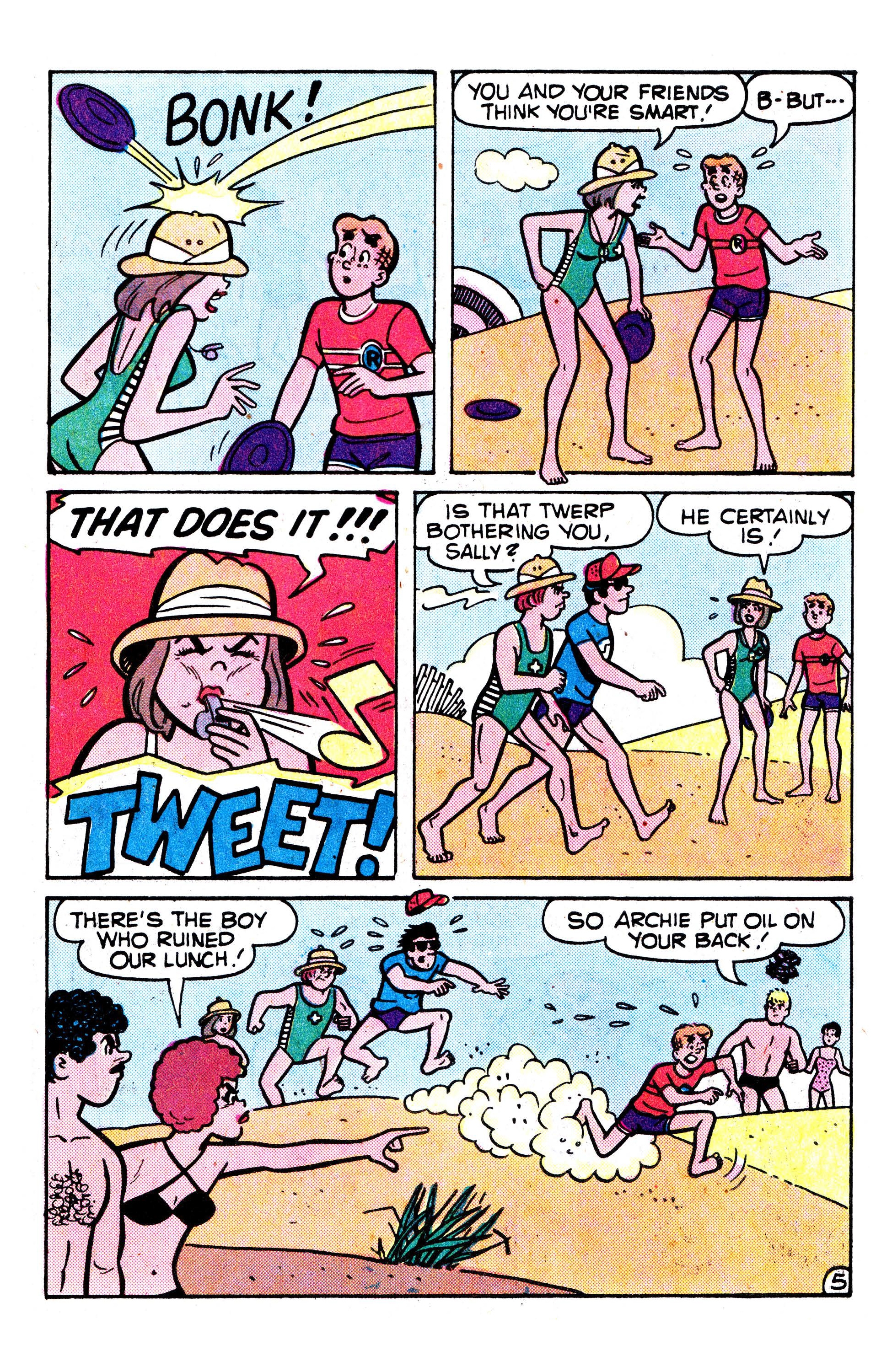 Read online Archie (1960) comic -  Issue #296 - 6