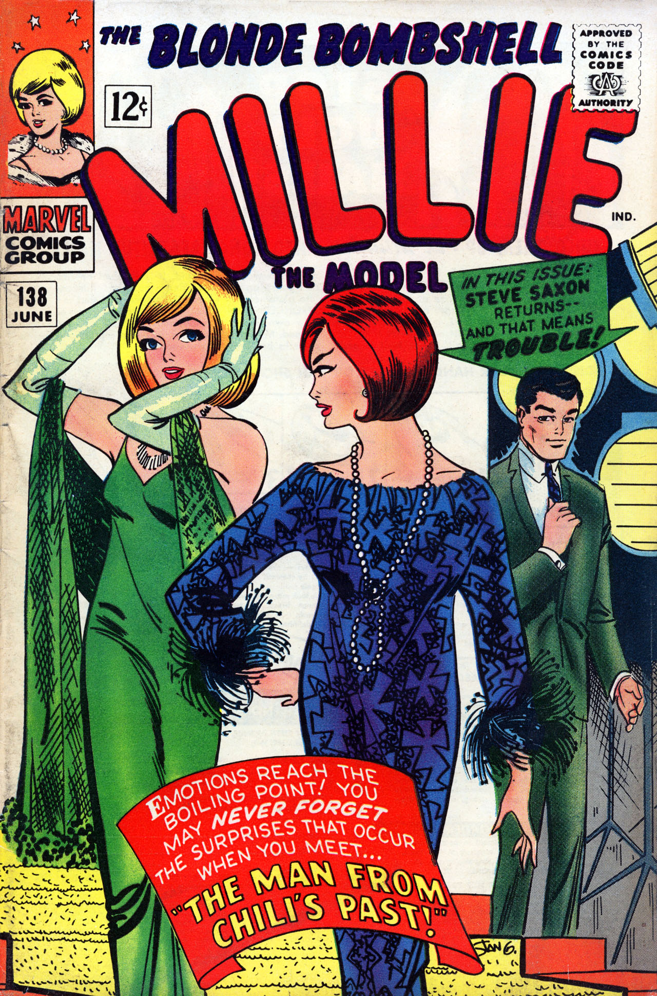 Read online Millie the Model comic -  Issue #138 - 1