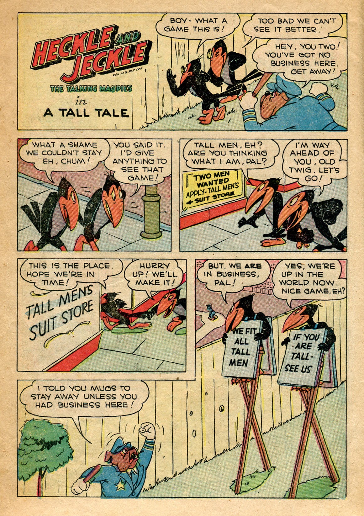Read online Paul Terry's Mighty Mouse Comics comic -  Issue #19 - 12